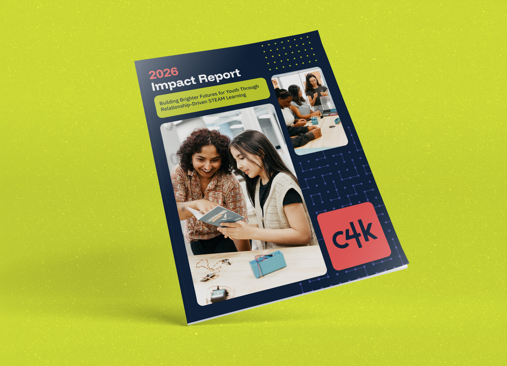 C4K 2026 annual impact report cover.