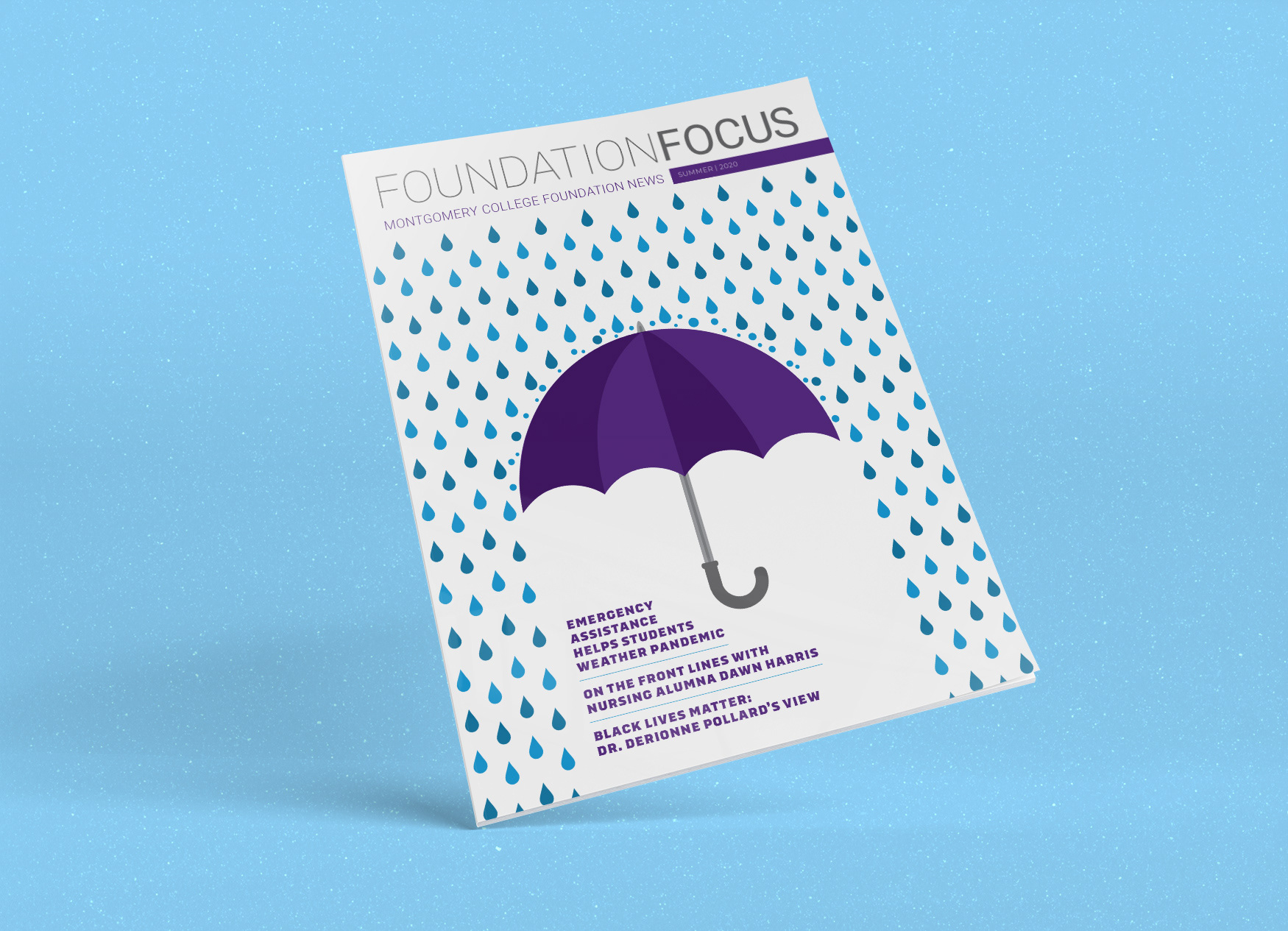 Foundation Focus magazine cover.