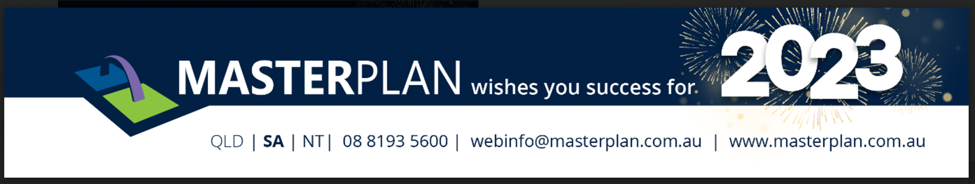 New Year's E-mail signature