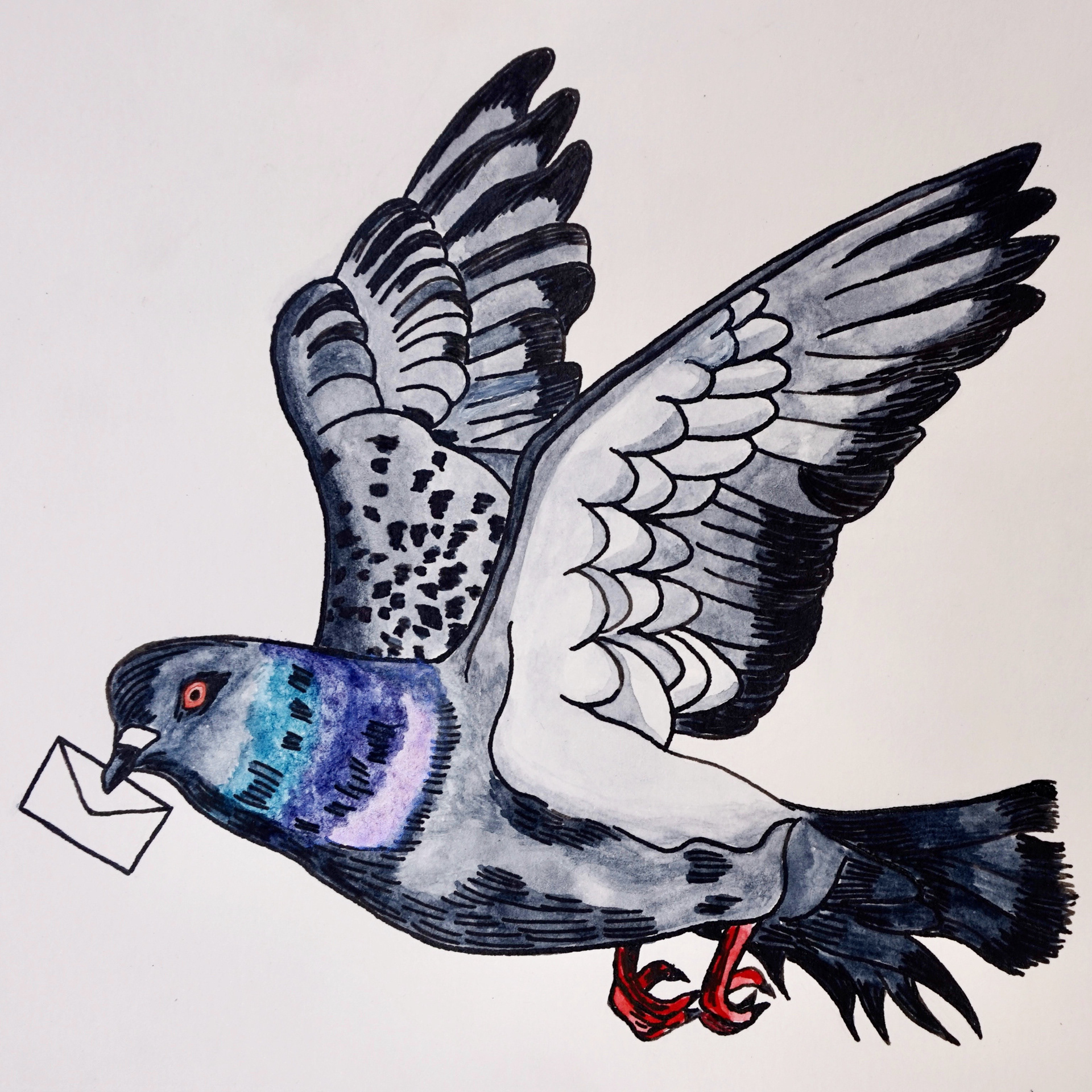 untitled (ink and watercolor), 2025