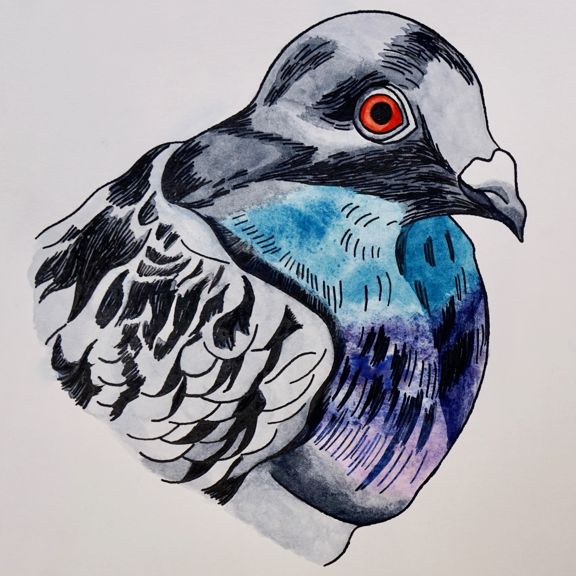 untitled (ink and watercolor), 2025