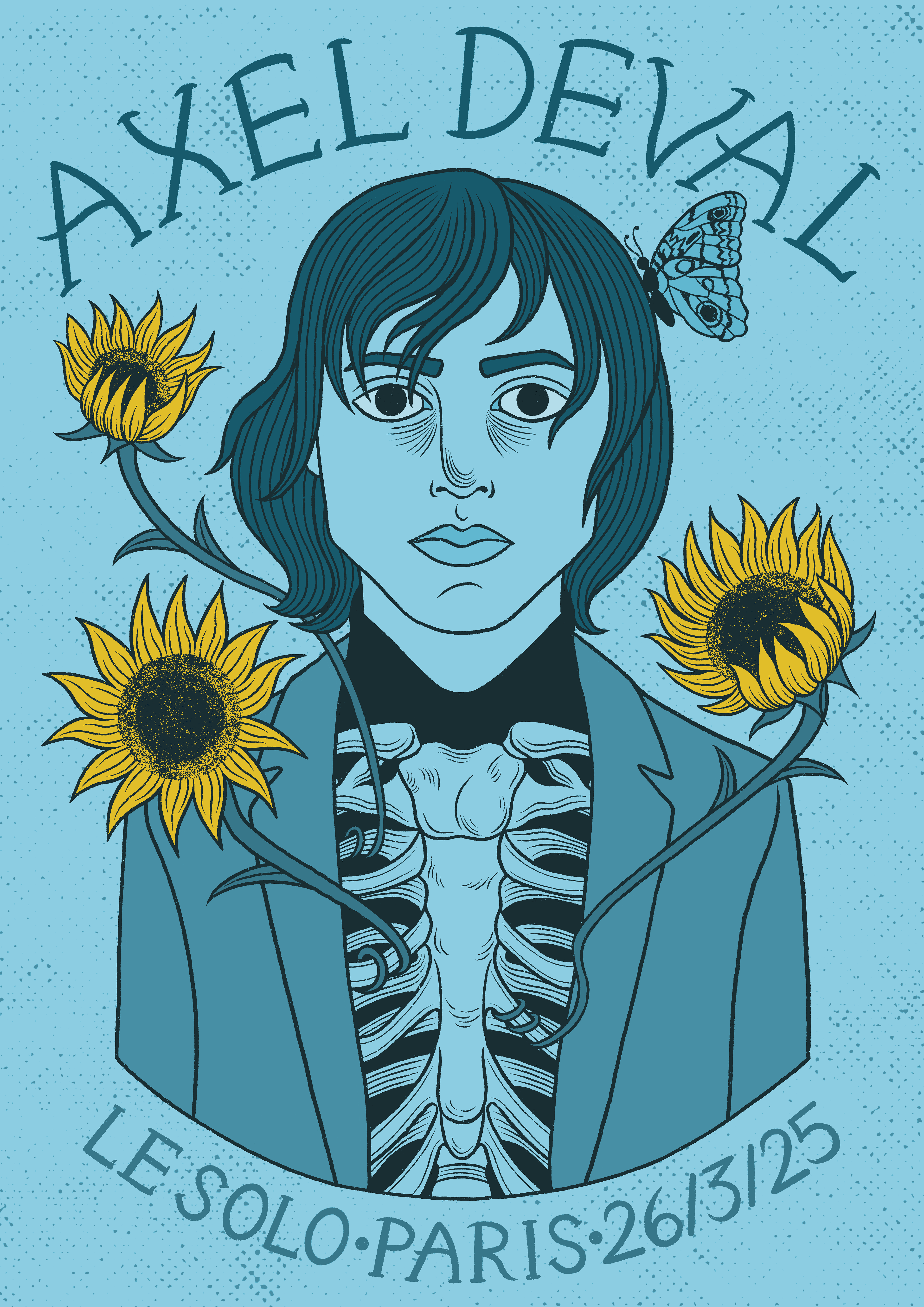 axel deval (unofficial poster), 2025