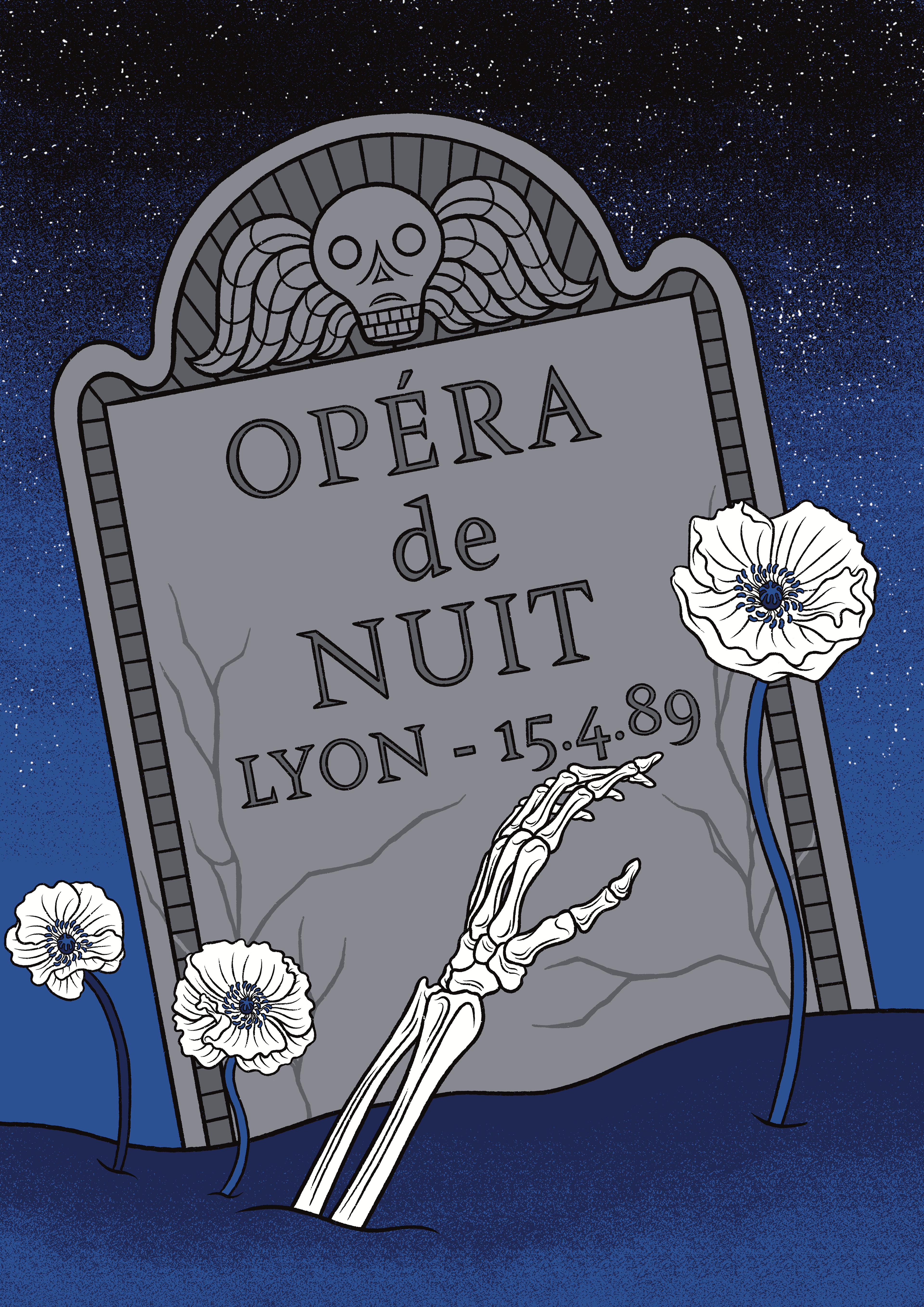 opéra de nuit (unofficial poster), 2025