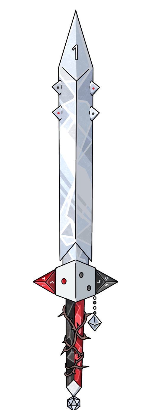 Crystalline Snake-Eye Sword of Thorn