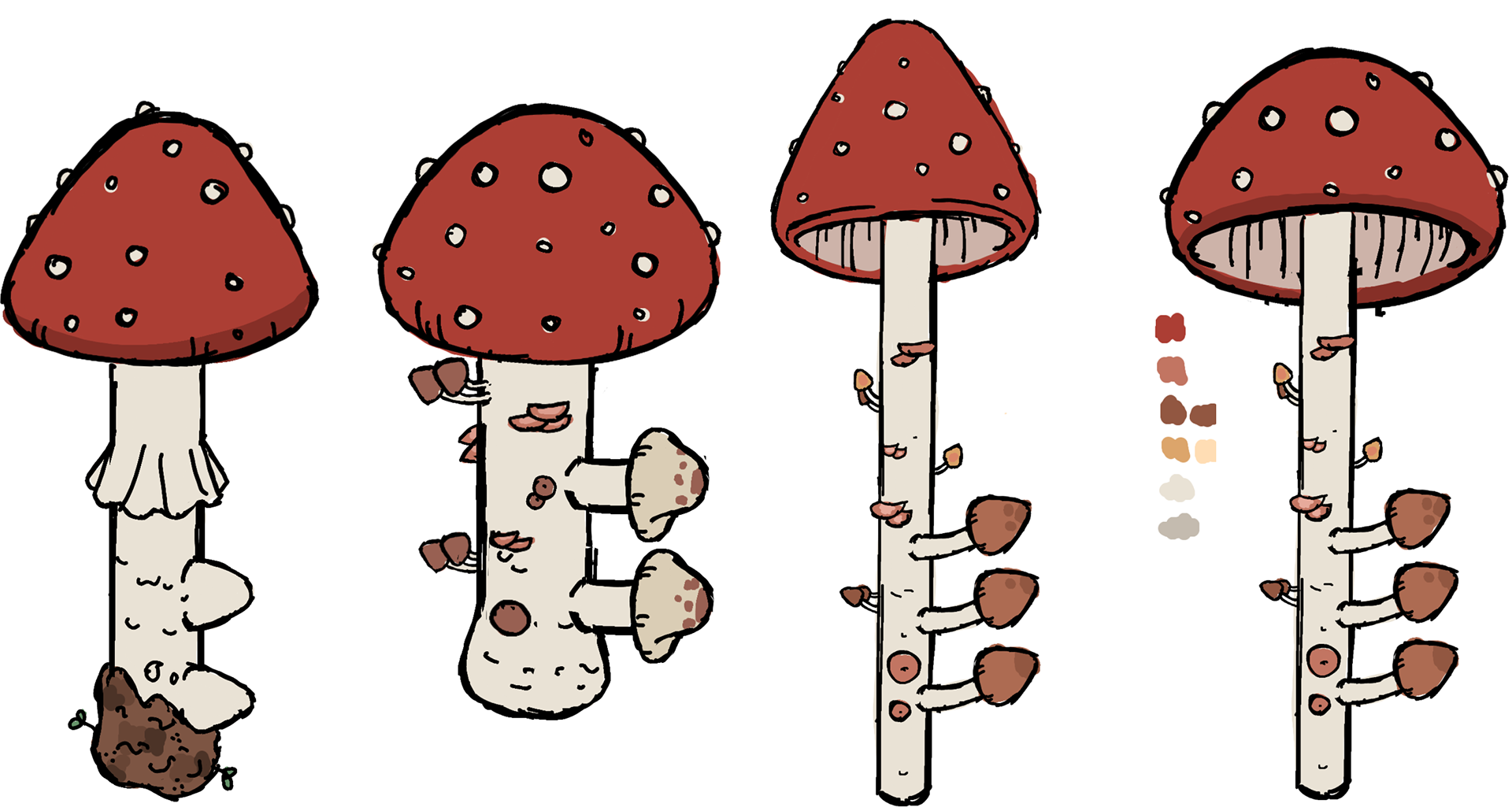 Mushroom Forest Concepts