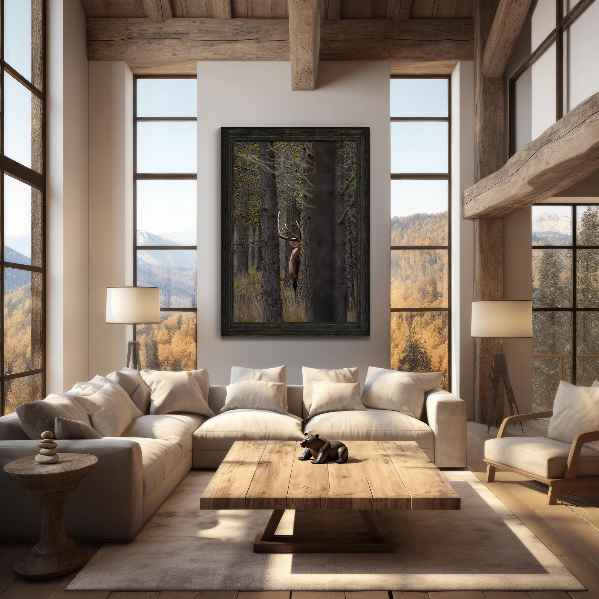 Peek-a-Bull vertical 