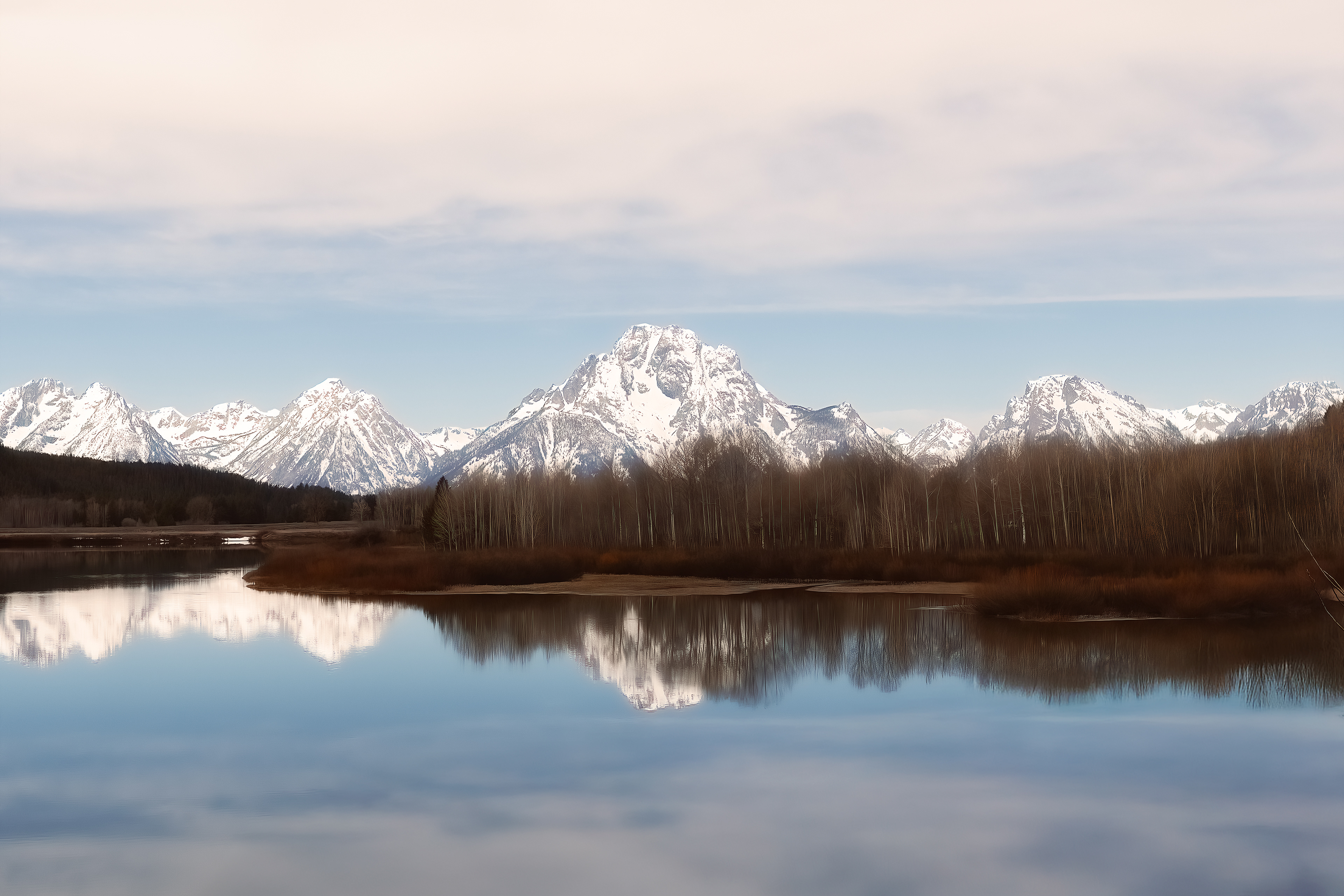 Ox Bow Bend - The Tetons