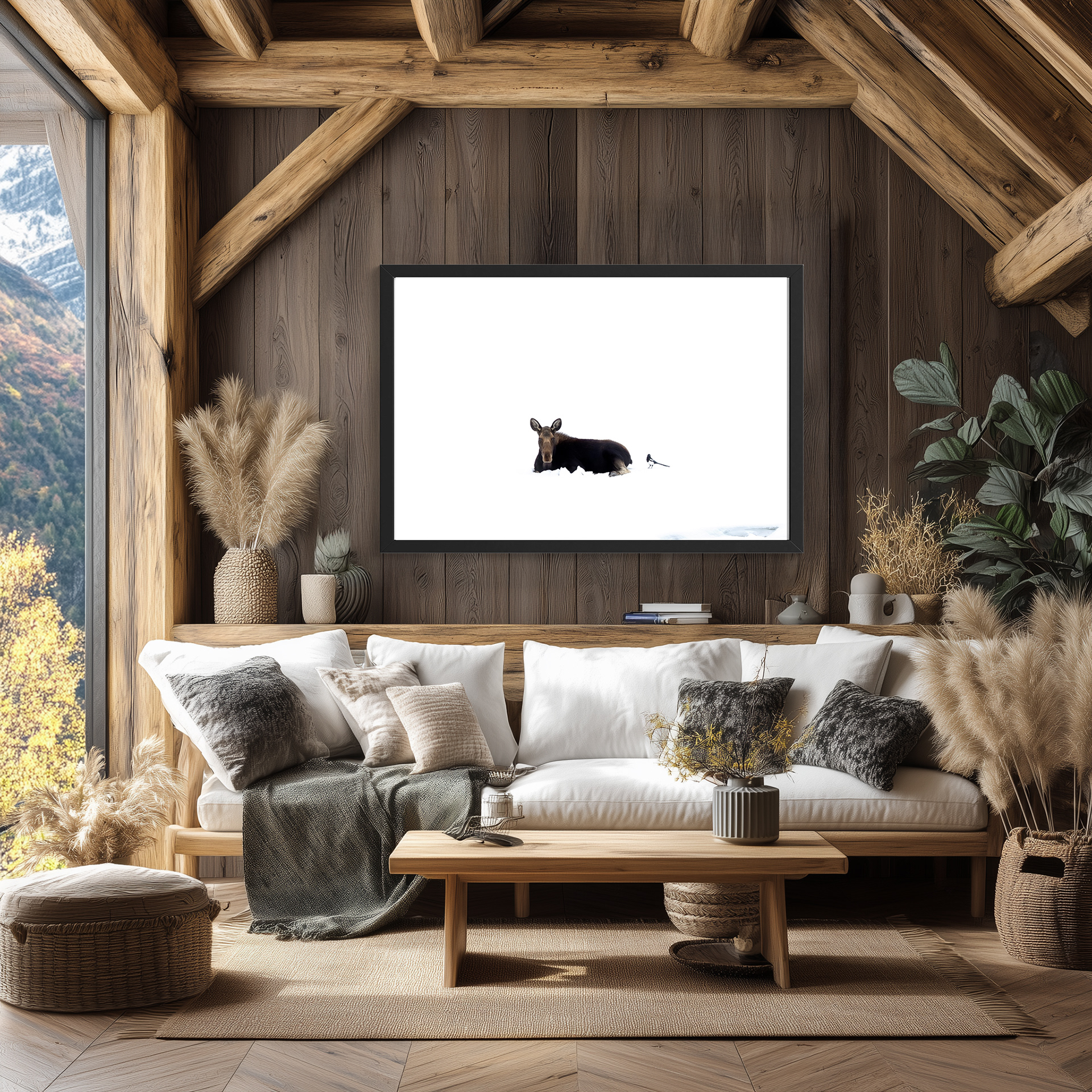 Moose & a Magpie