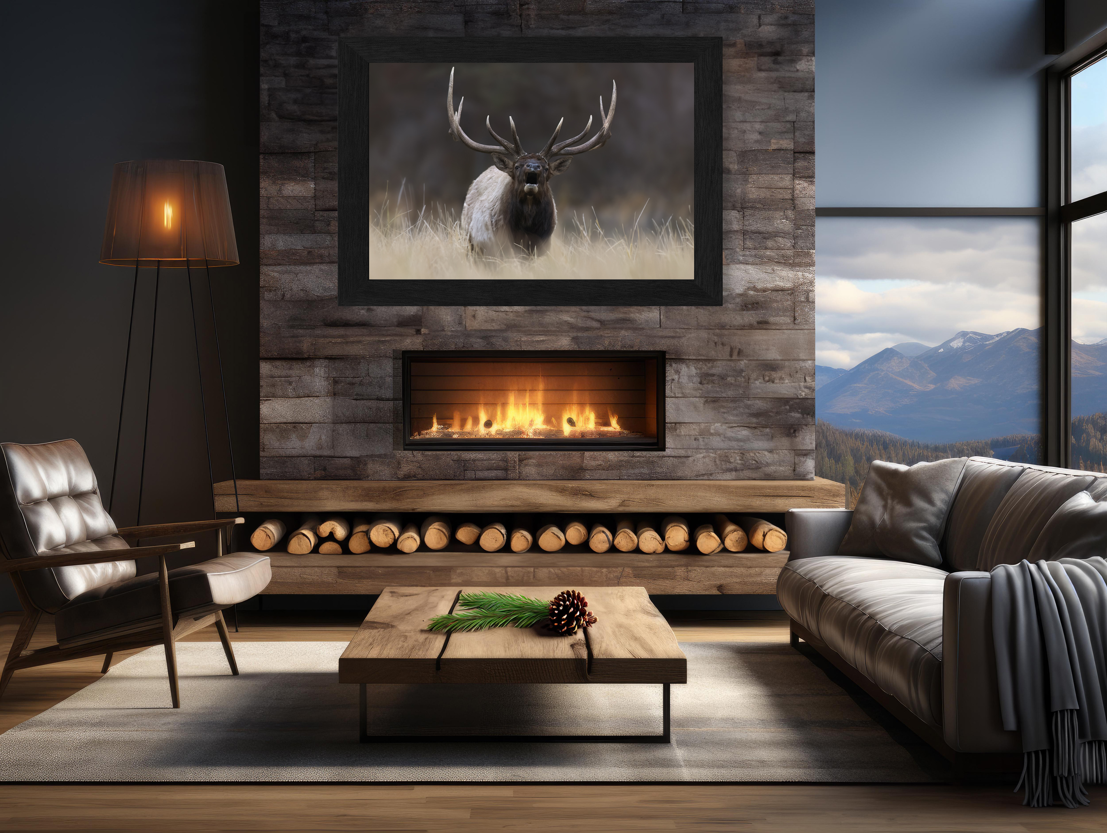 Thunder available 33x23 with custom frame $1495