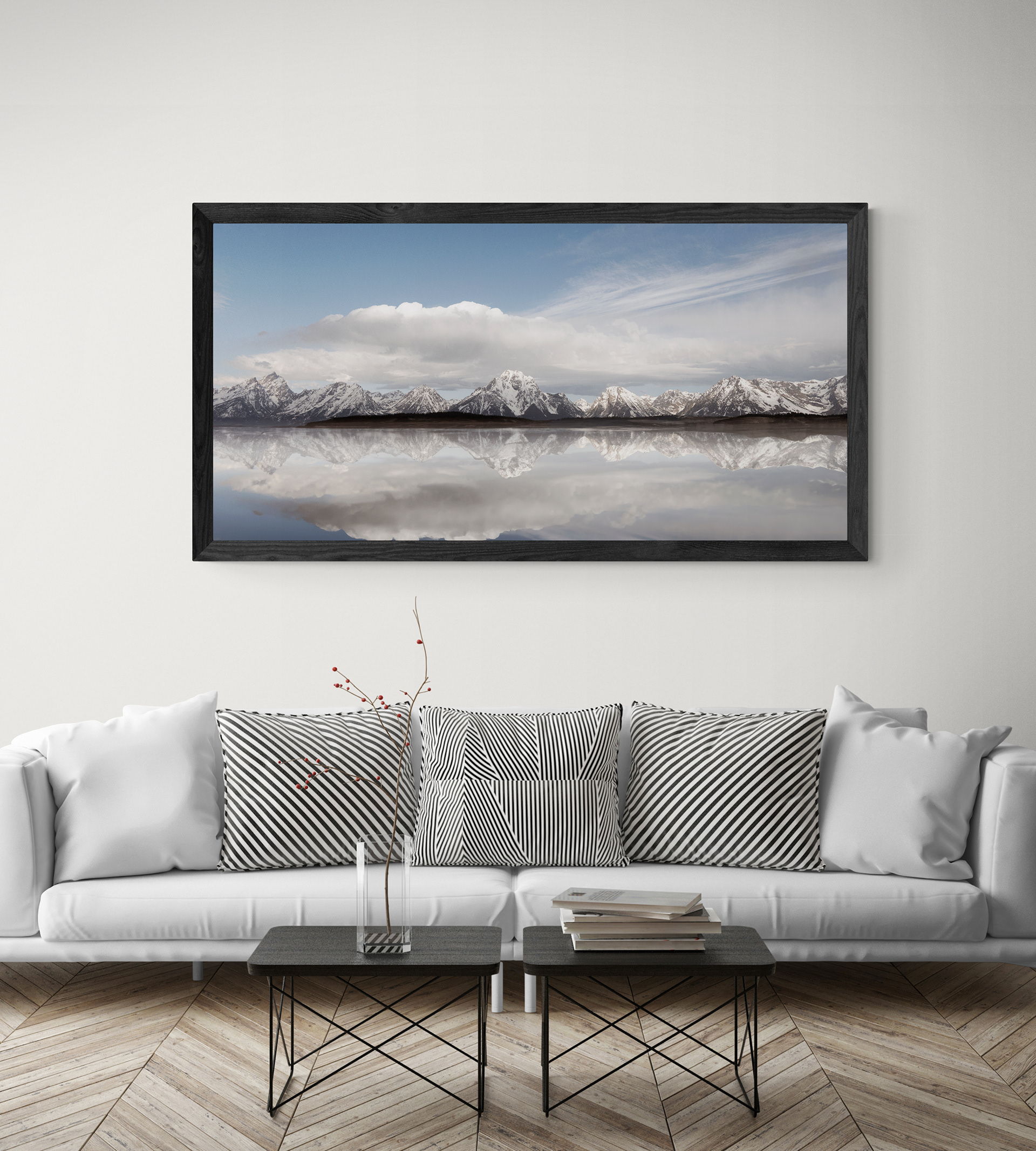 Icy Teton Reflection