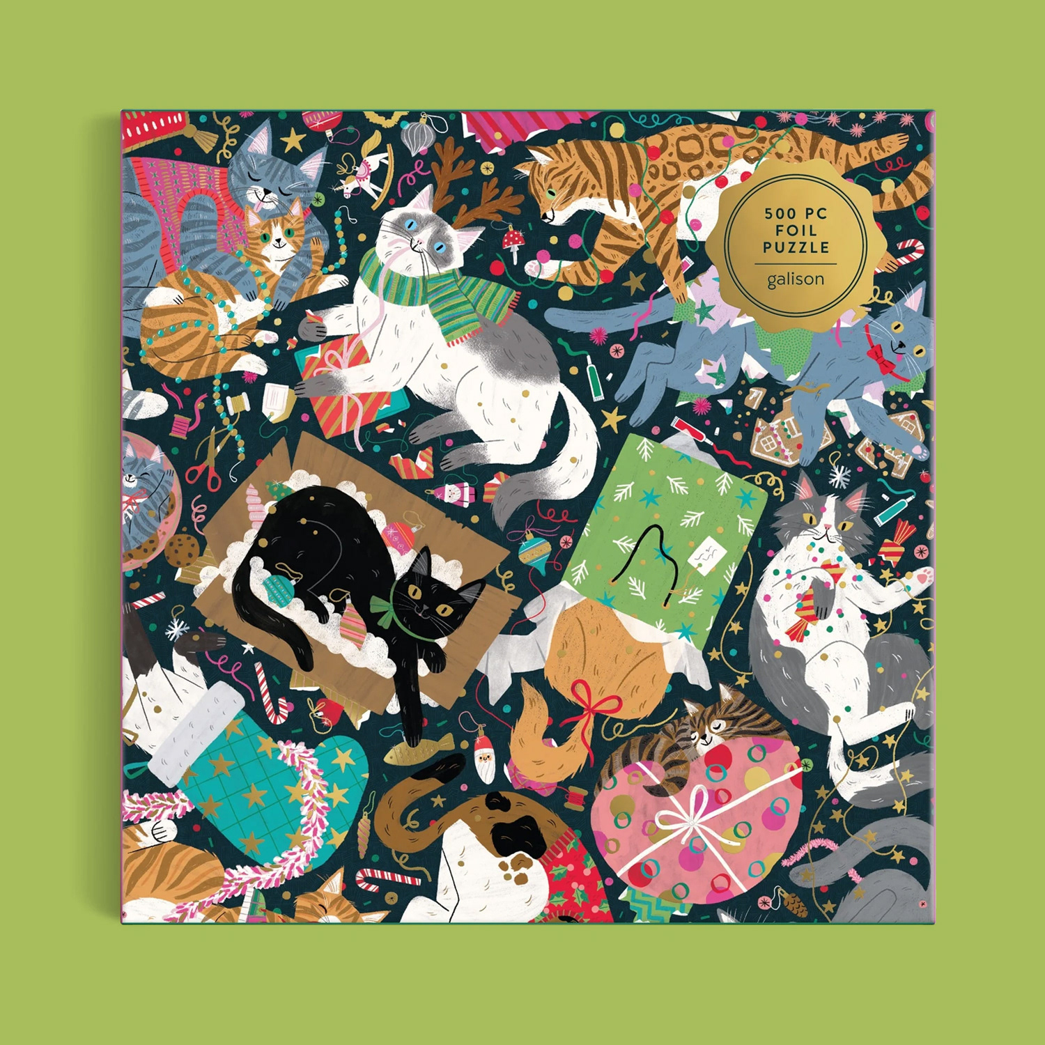 Catmas Chaos puzzle (Galison)