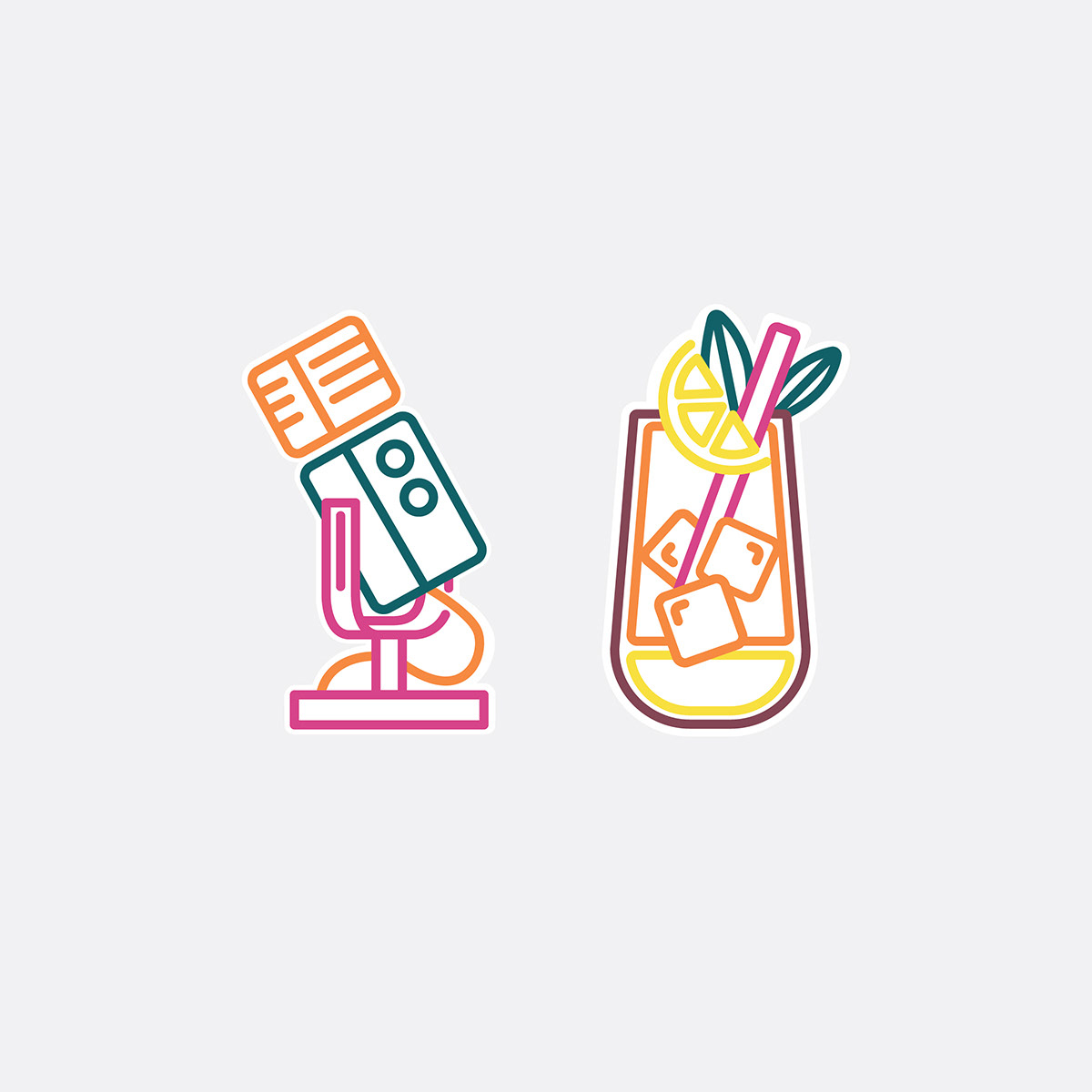 Alta Astral & Revel (wood Partners) icon design