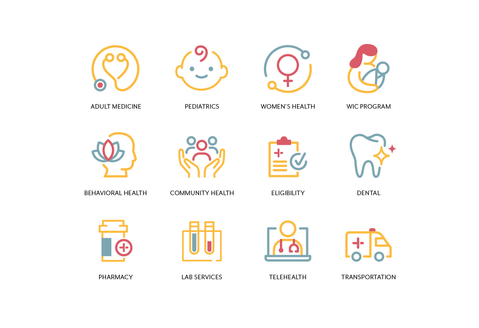 Maricopa Health icon design