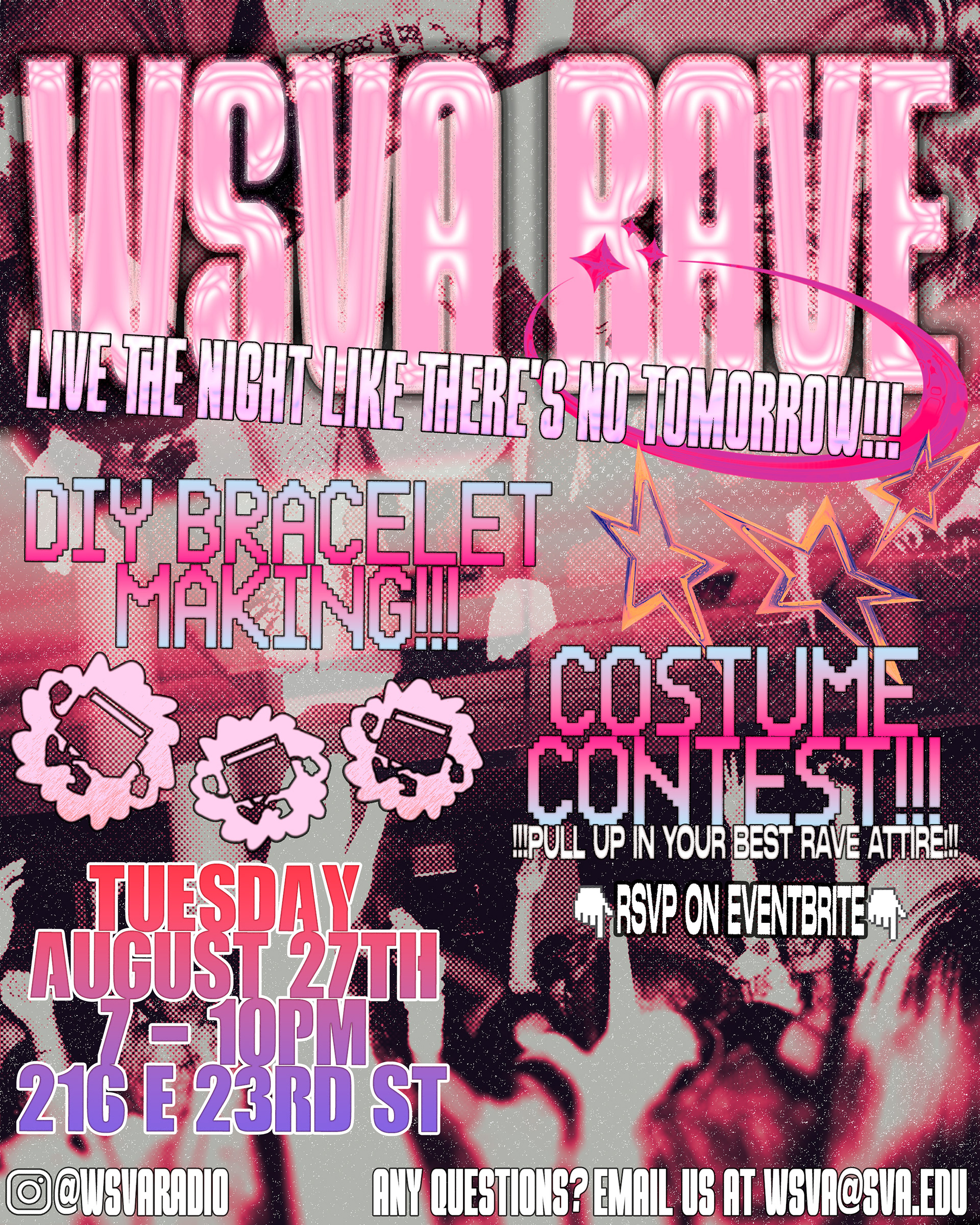 WSVA Rave Flyer (2024)