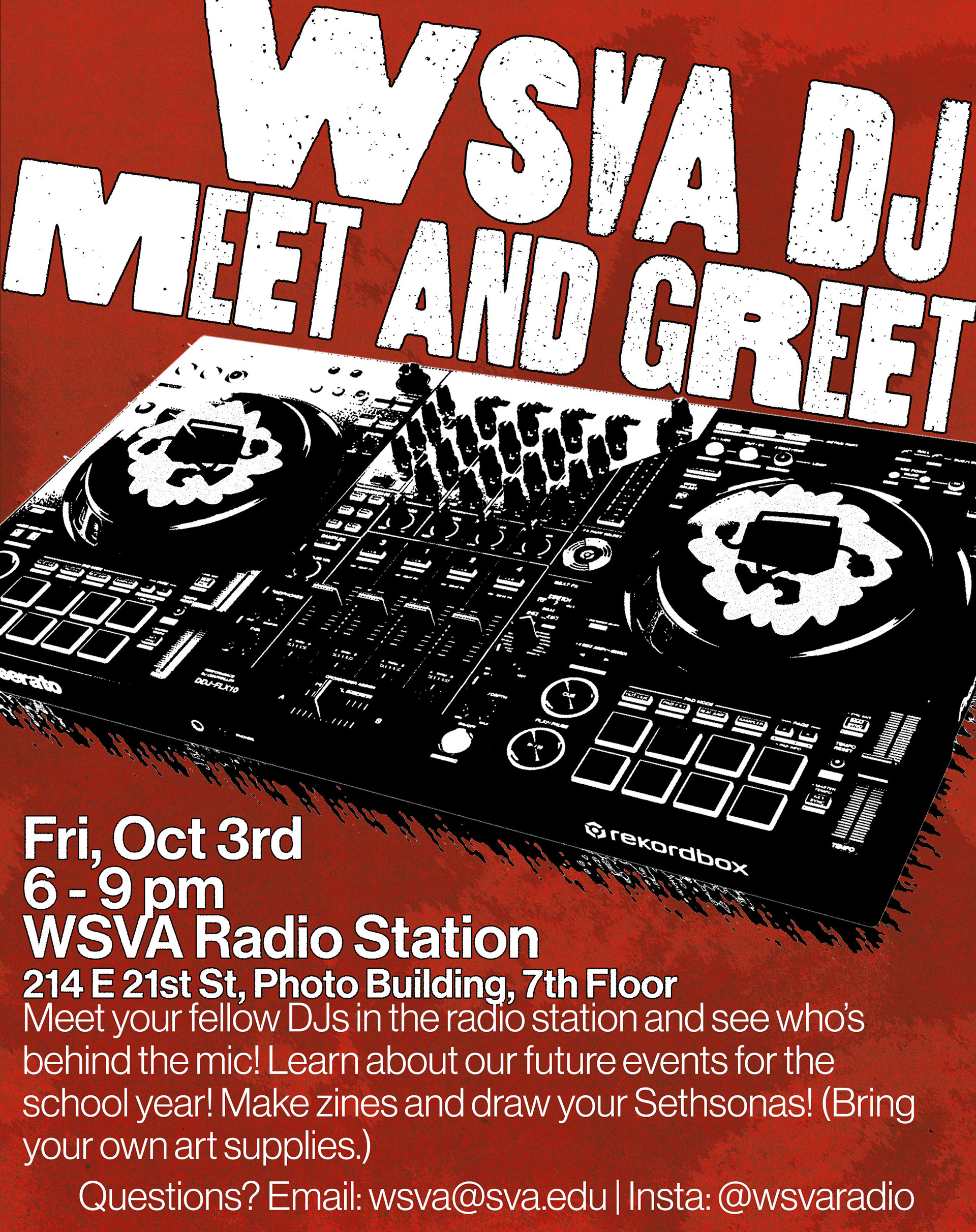 Meet and Greet Flyer (2025)