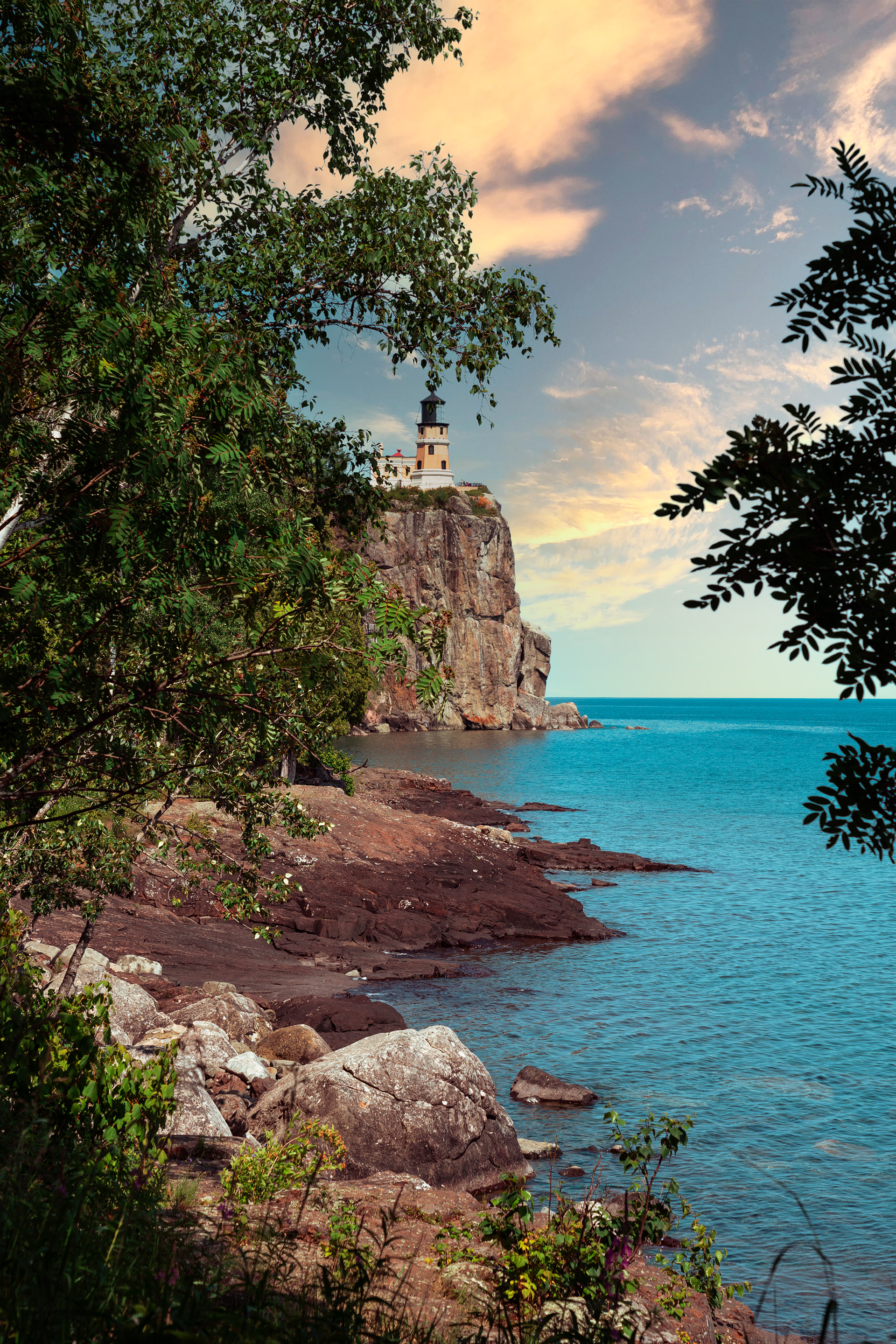 Light House, Split Rock MN by Pablo Saccinto