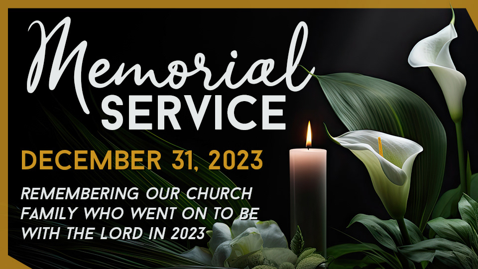 Church Memorial Service Slide