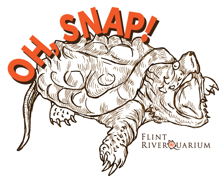 Flint RiverQuarium T-Shirt Design