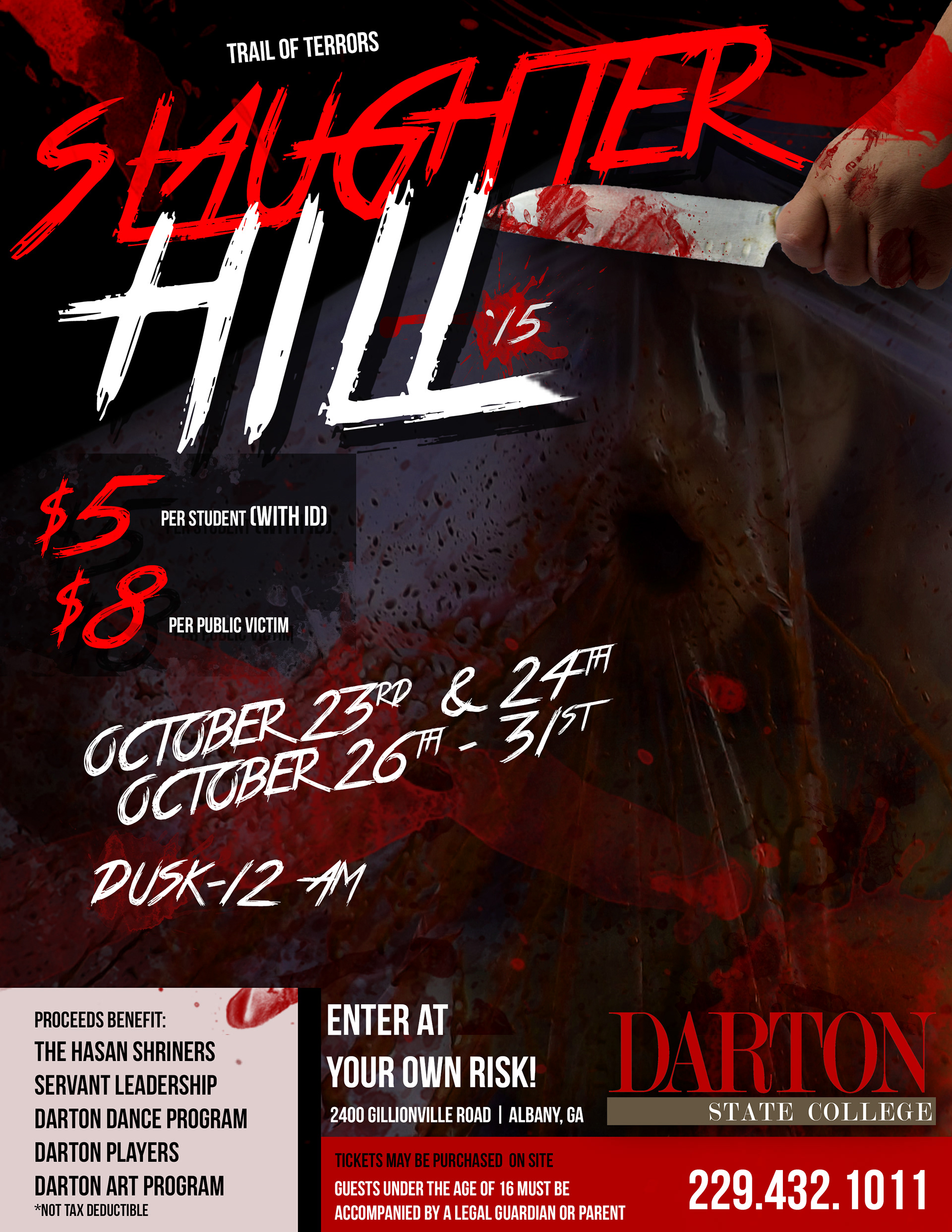 Halloween College Flyer