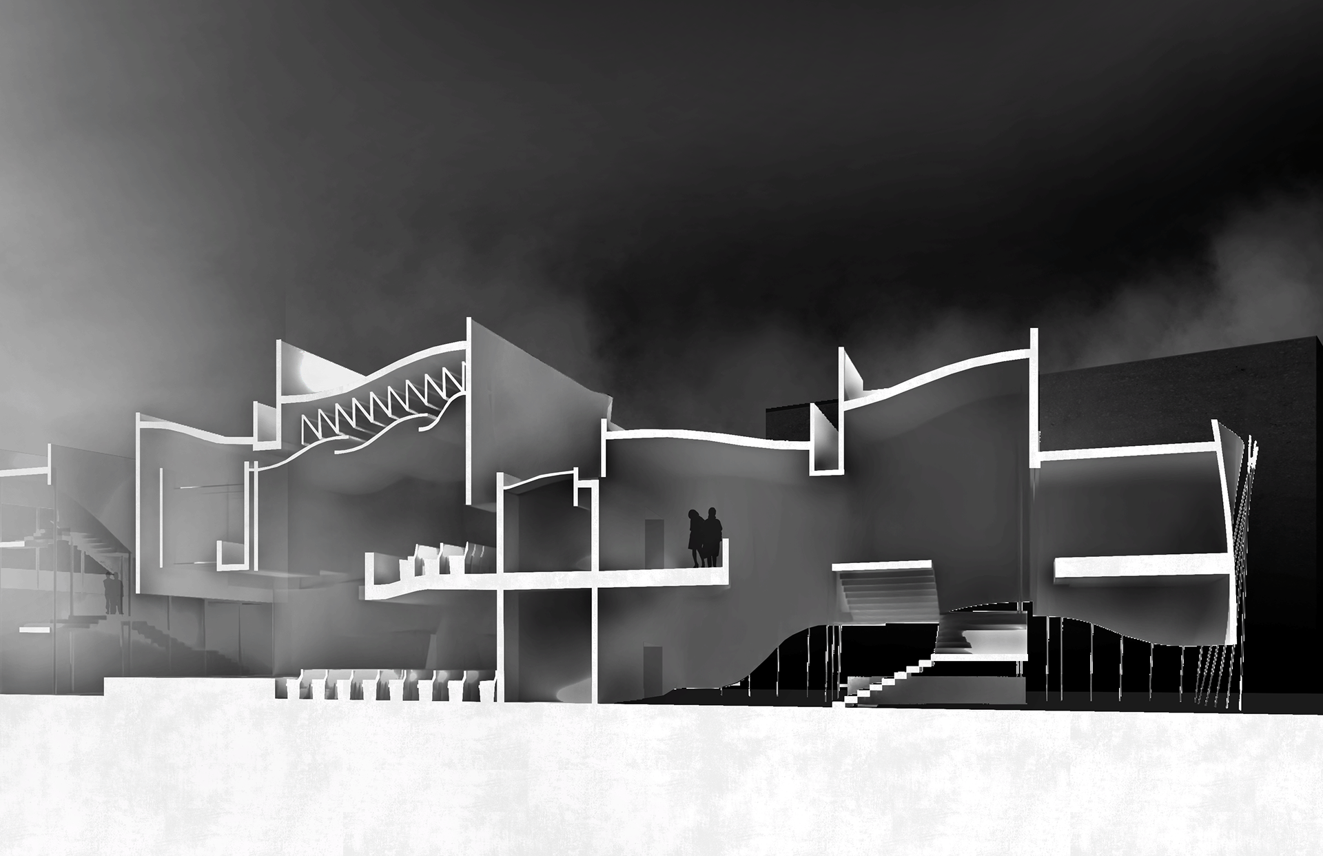 Illustrated Section Perspective
