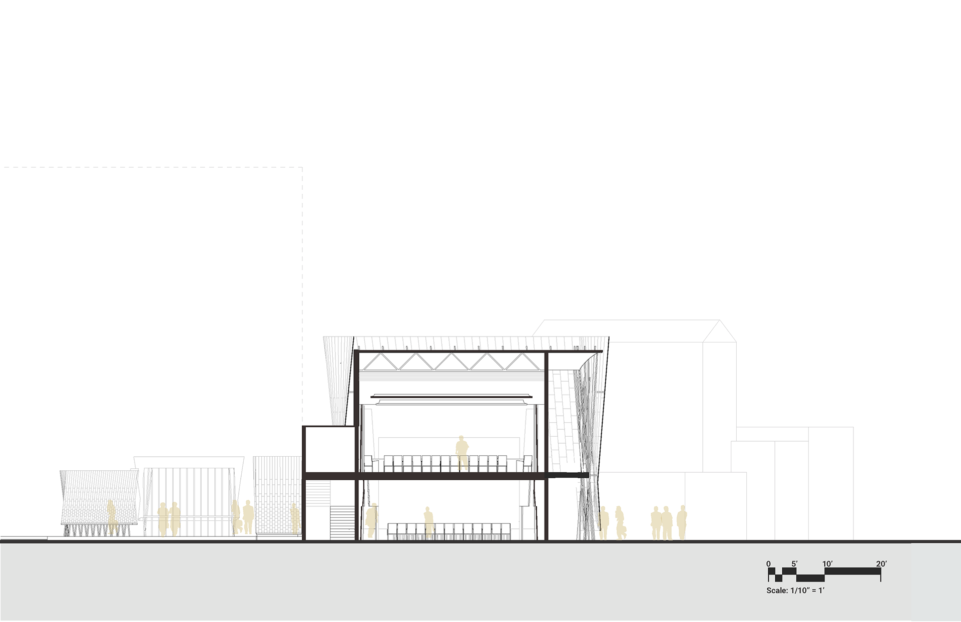 Transverse Section - Theater