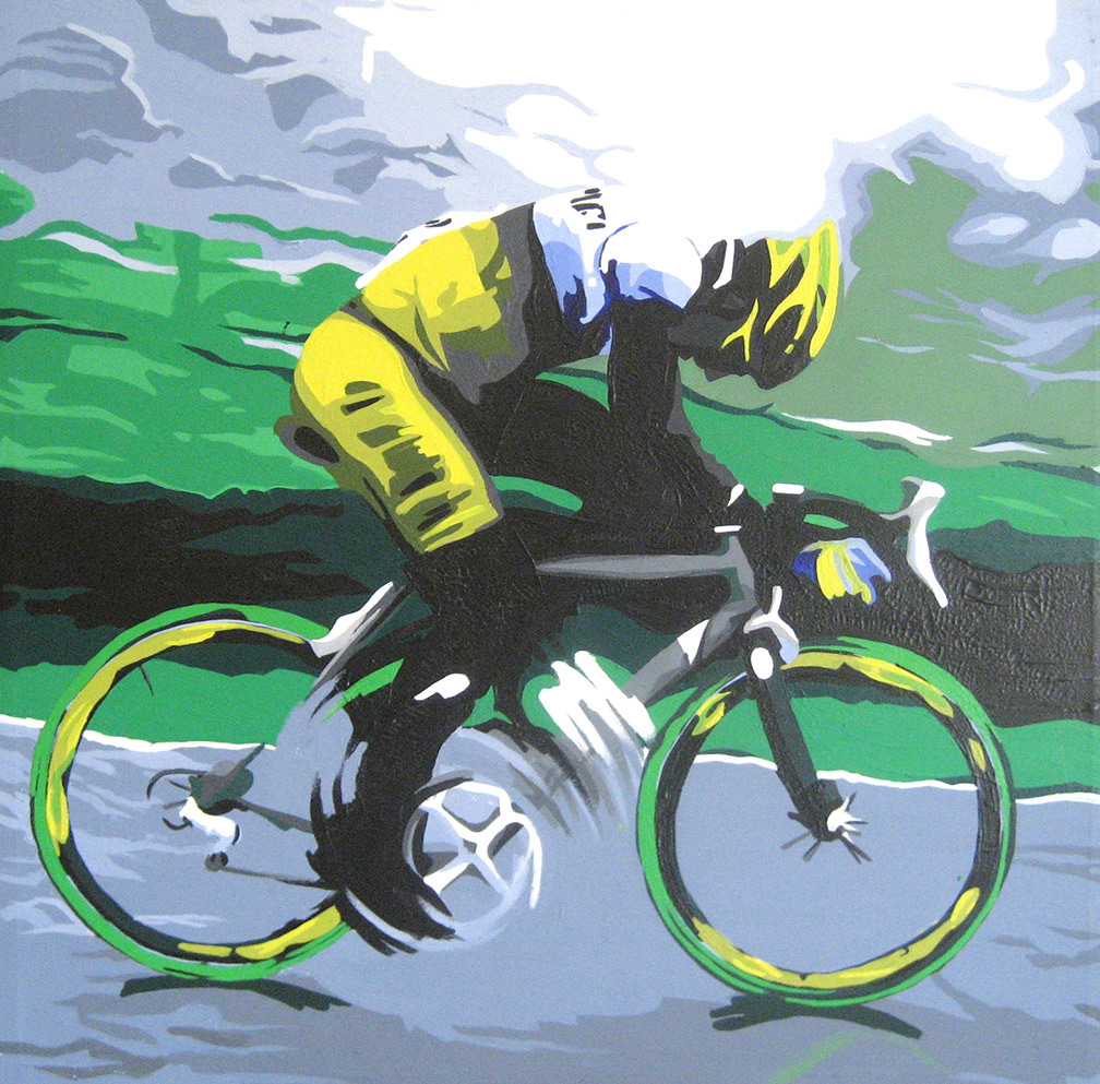 'Keith' - Acrylic on canvas - 24" x 24"