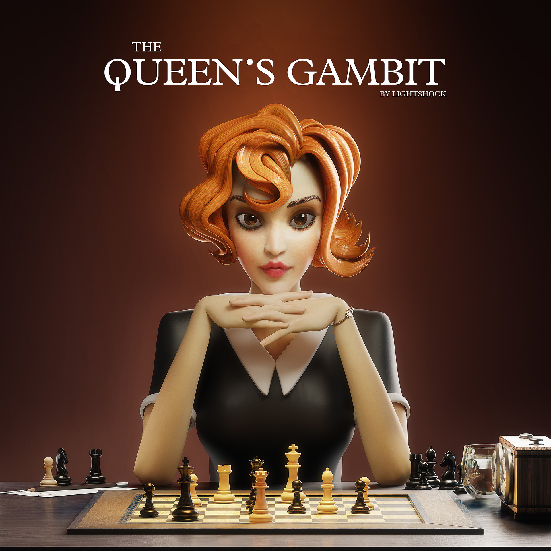 O Gambito da Rainha  Queen's gambit wallpaper, The queen's gambit