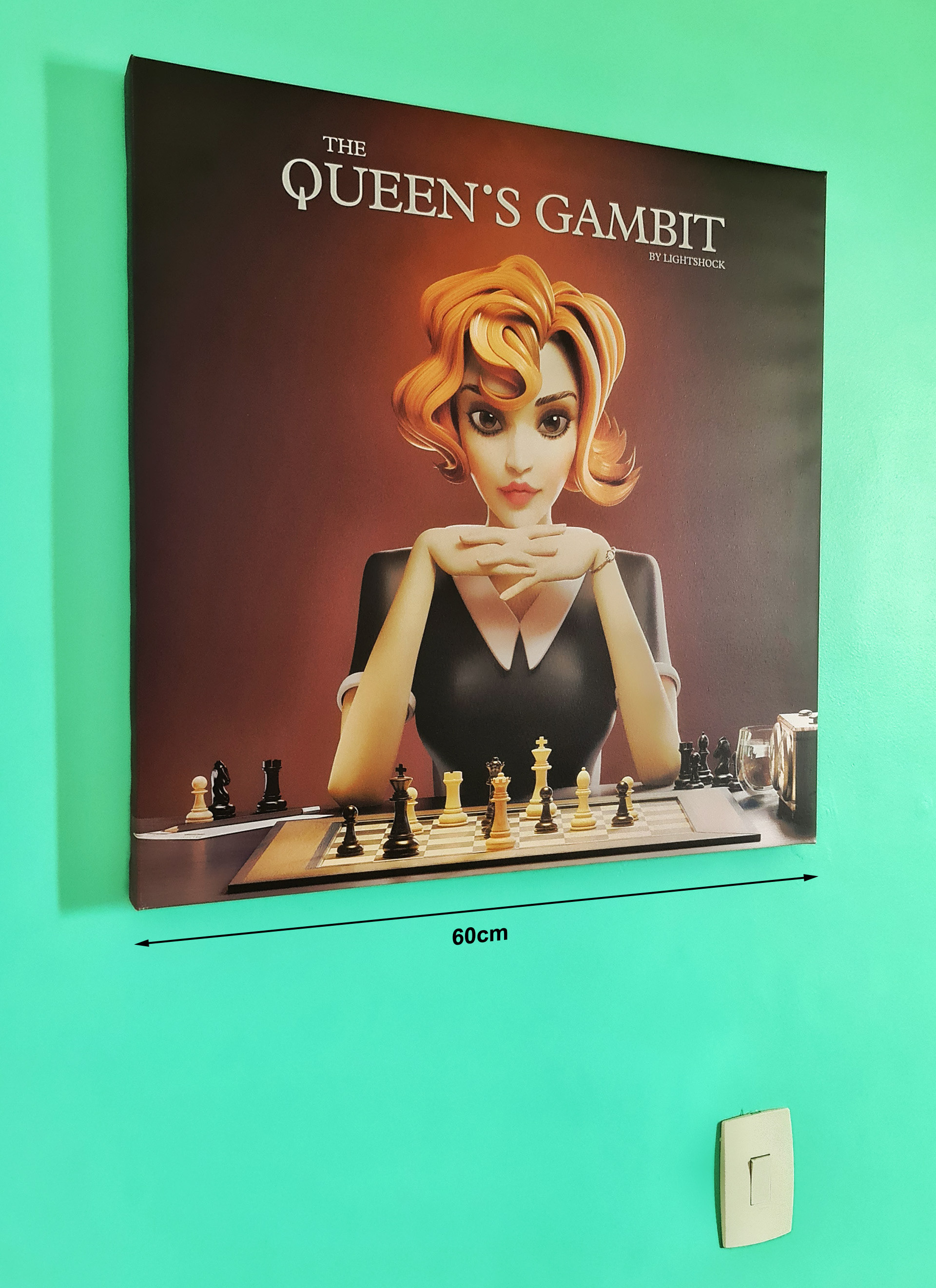 Abertura de O Gambito da Rainha (opening of The Queen's Gambit) 