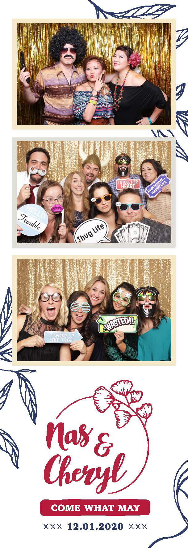 Photobooth Strip Layout
