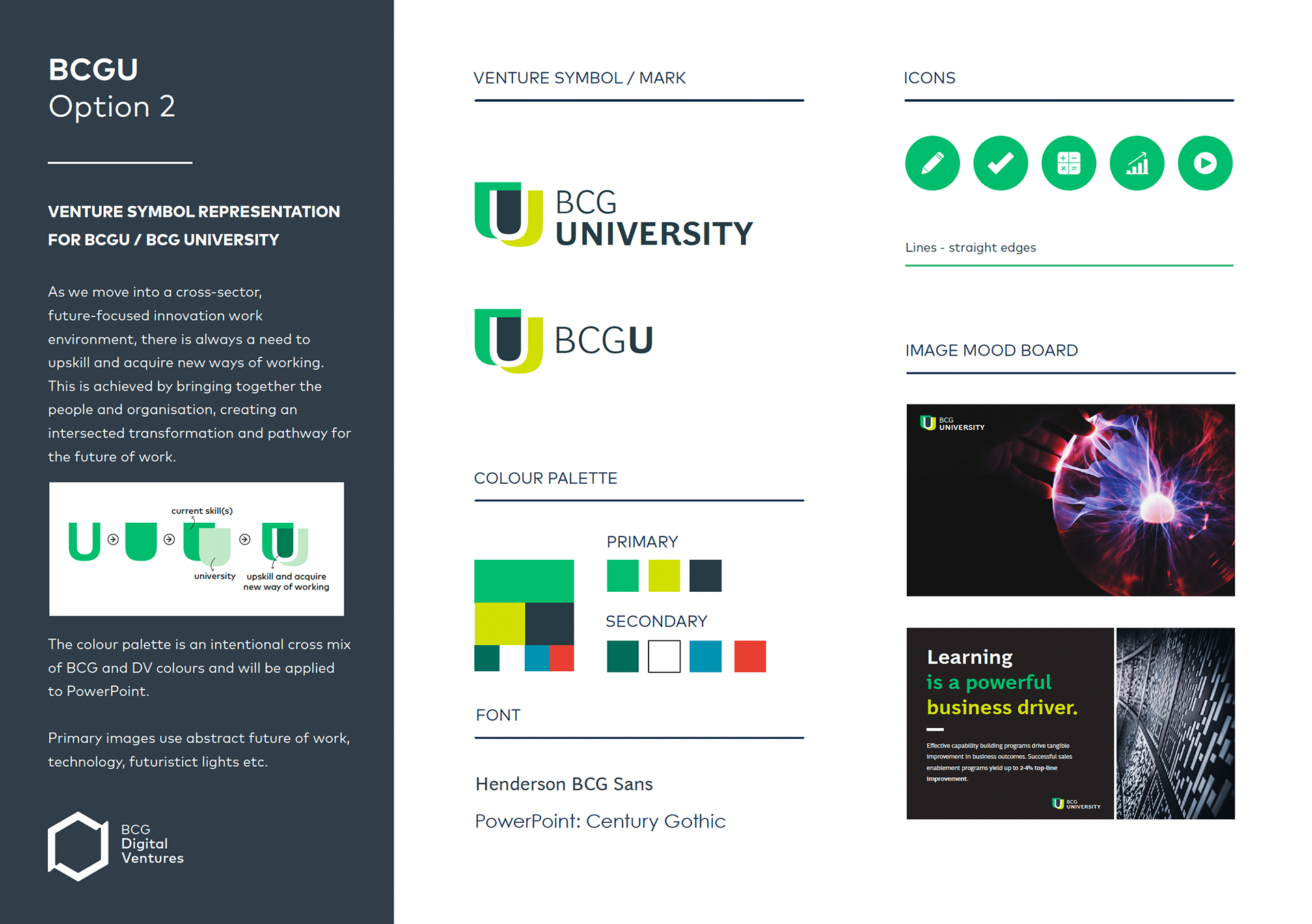 Venture Identity for BCG University