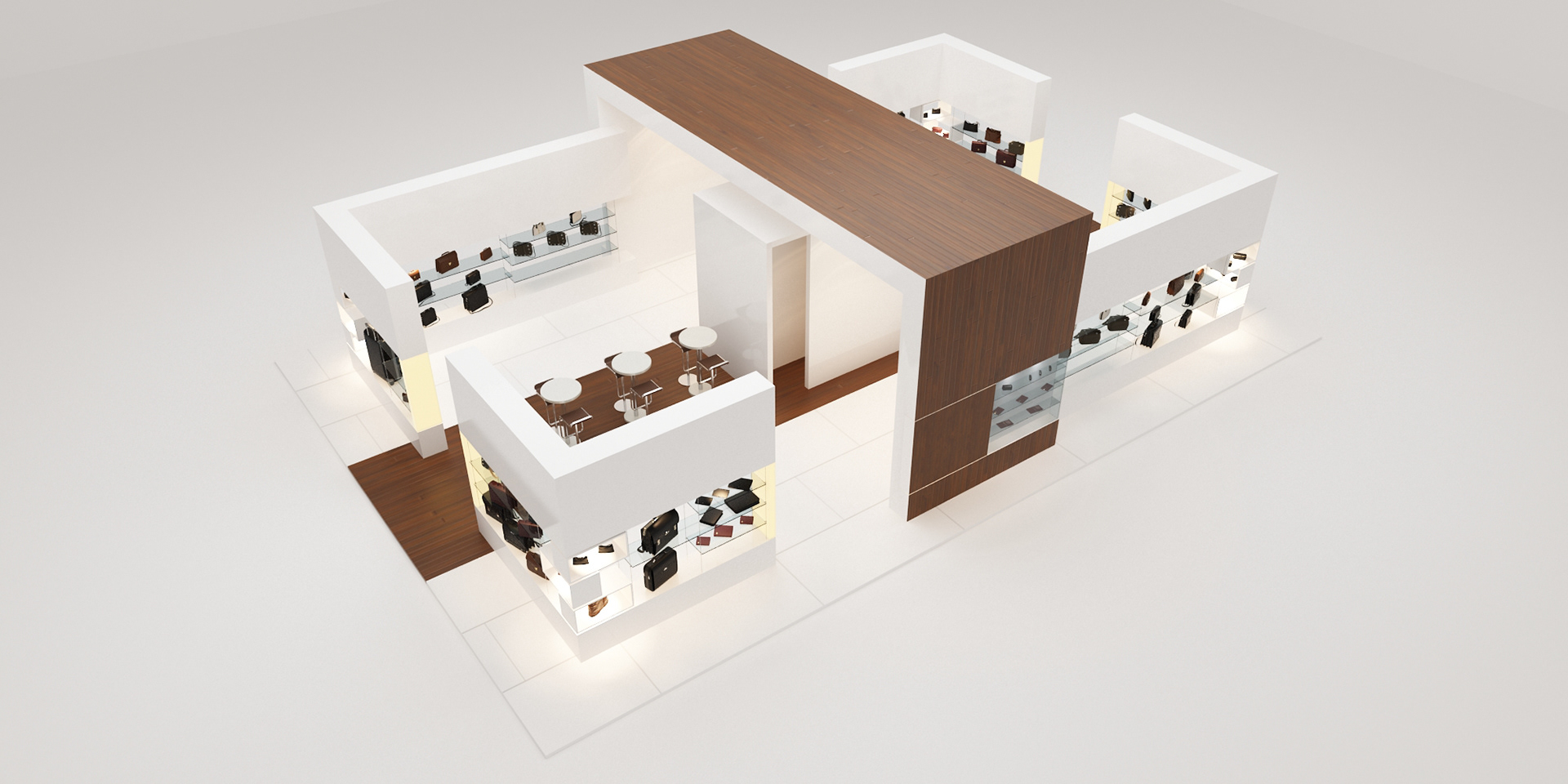 A Exhibition stand for Moderec Bags 2009