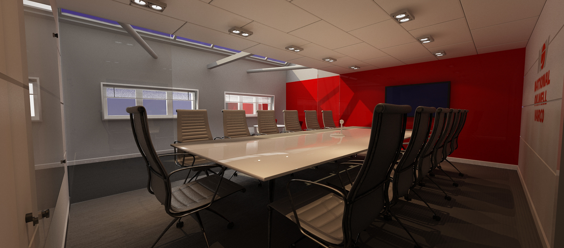Meeting room for National Oilwell Varco 2009