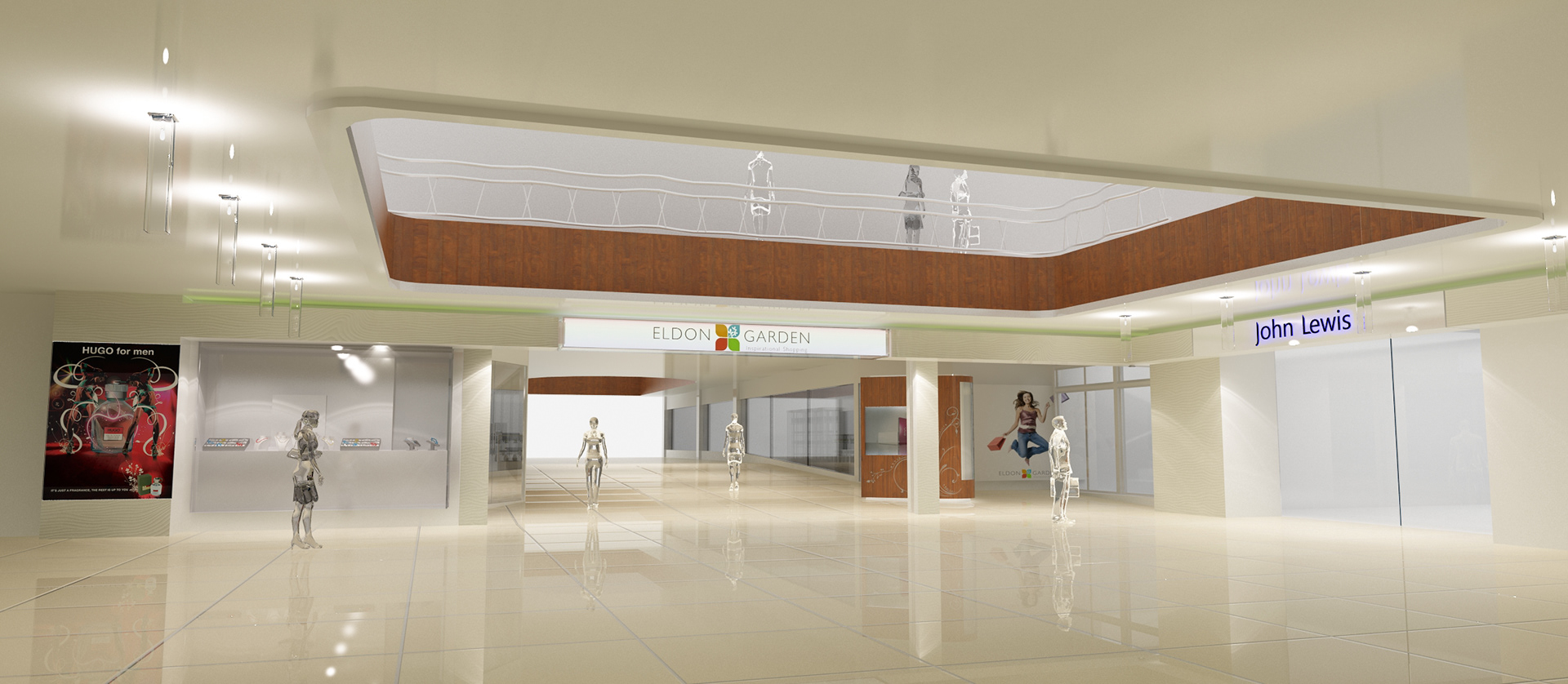 Eldon Gardens Entrance for Eldon square 2009