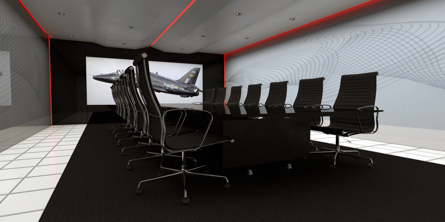 New conference room for BAE Systems 2009