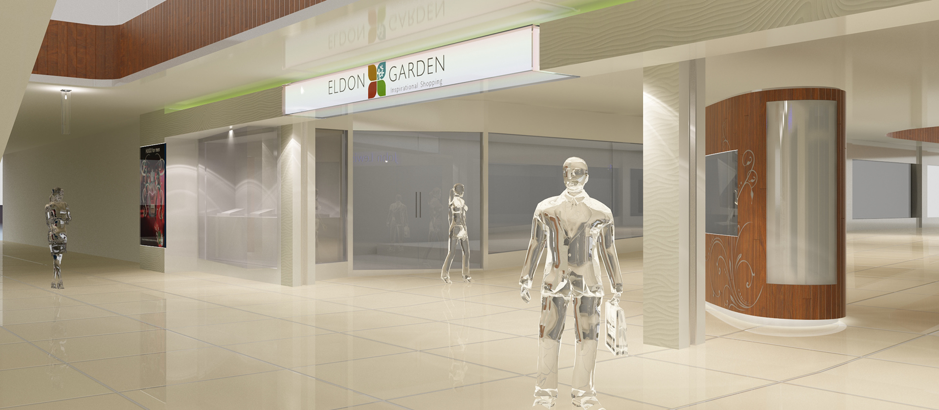 Eldon Gardens Entrance for Eldon square 2009