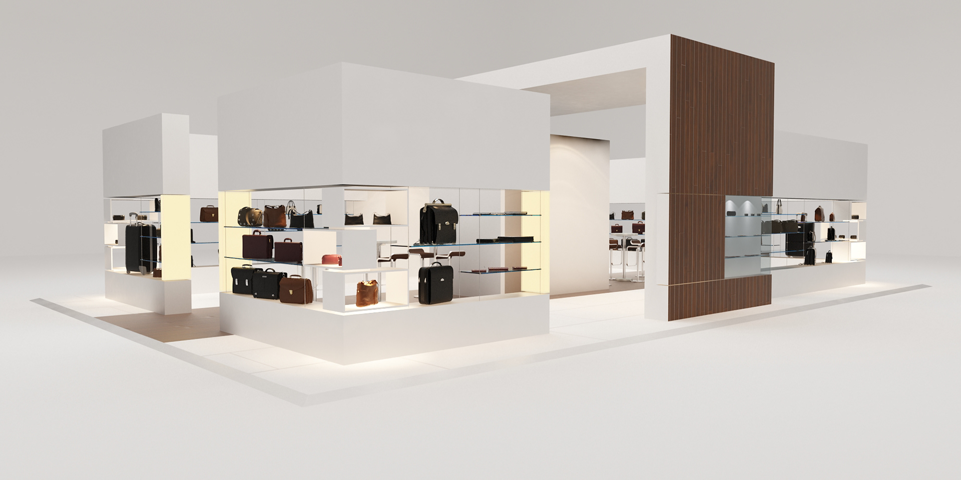 A Exhibition stand for Moderec Bags 2009