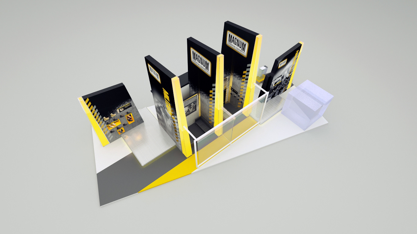 Exhibition stand for Magnum Boots 2009