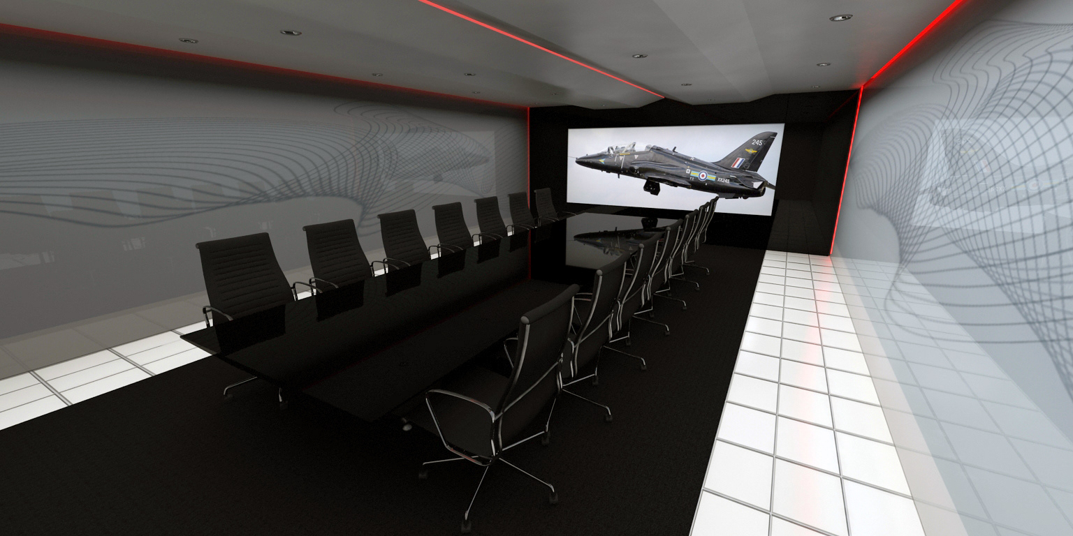 New conference room for BAE Systems 2009