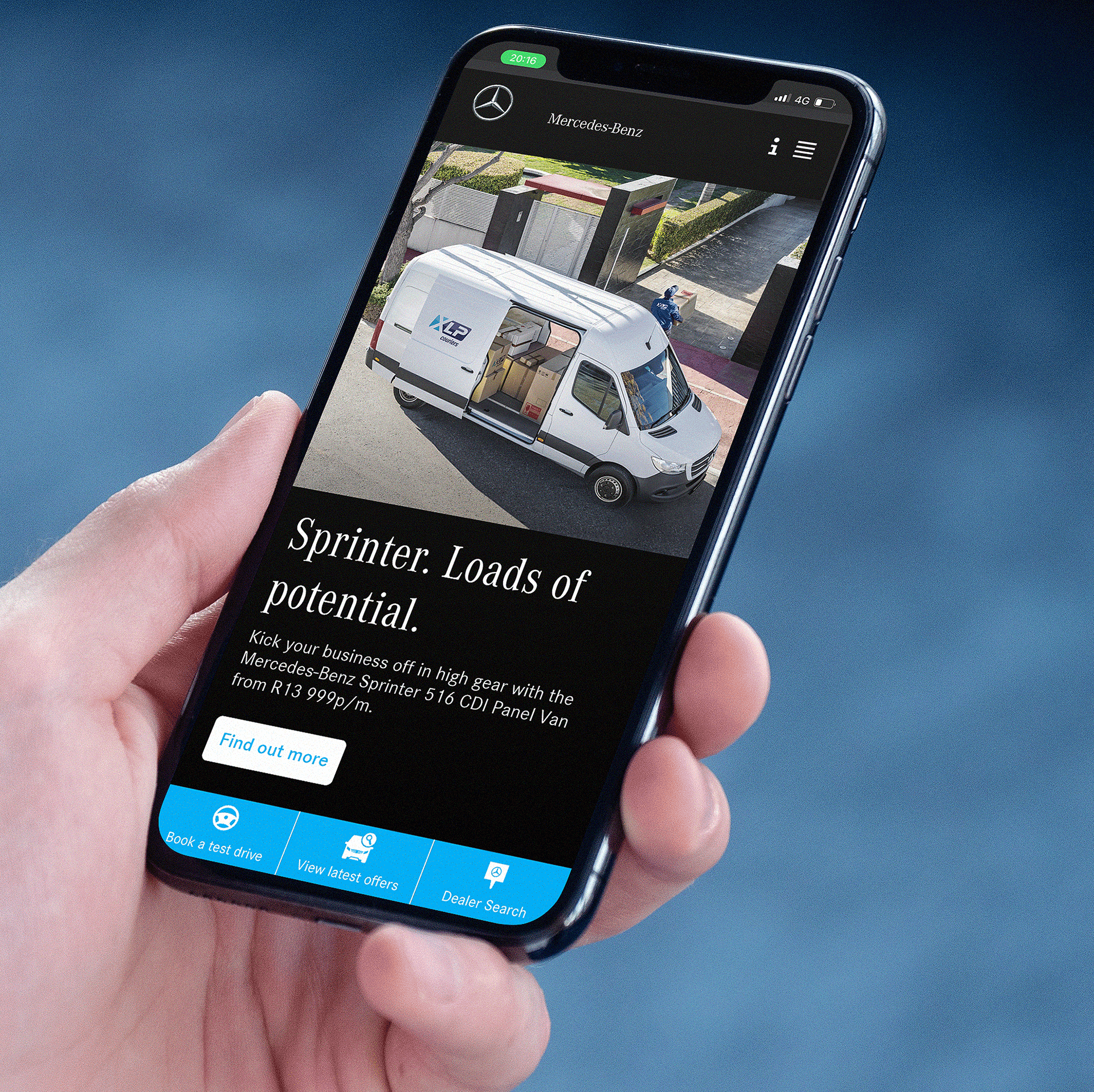 Website hero banner