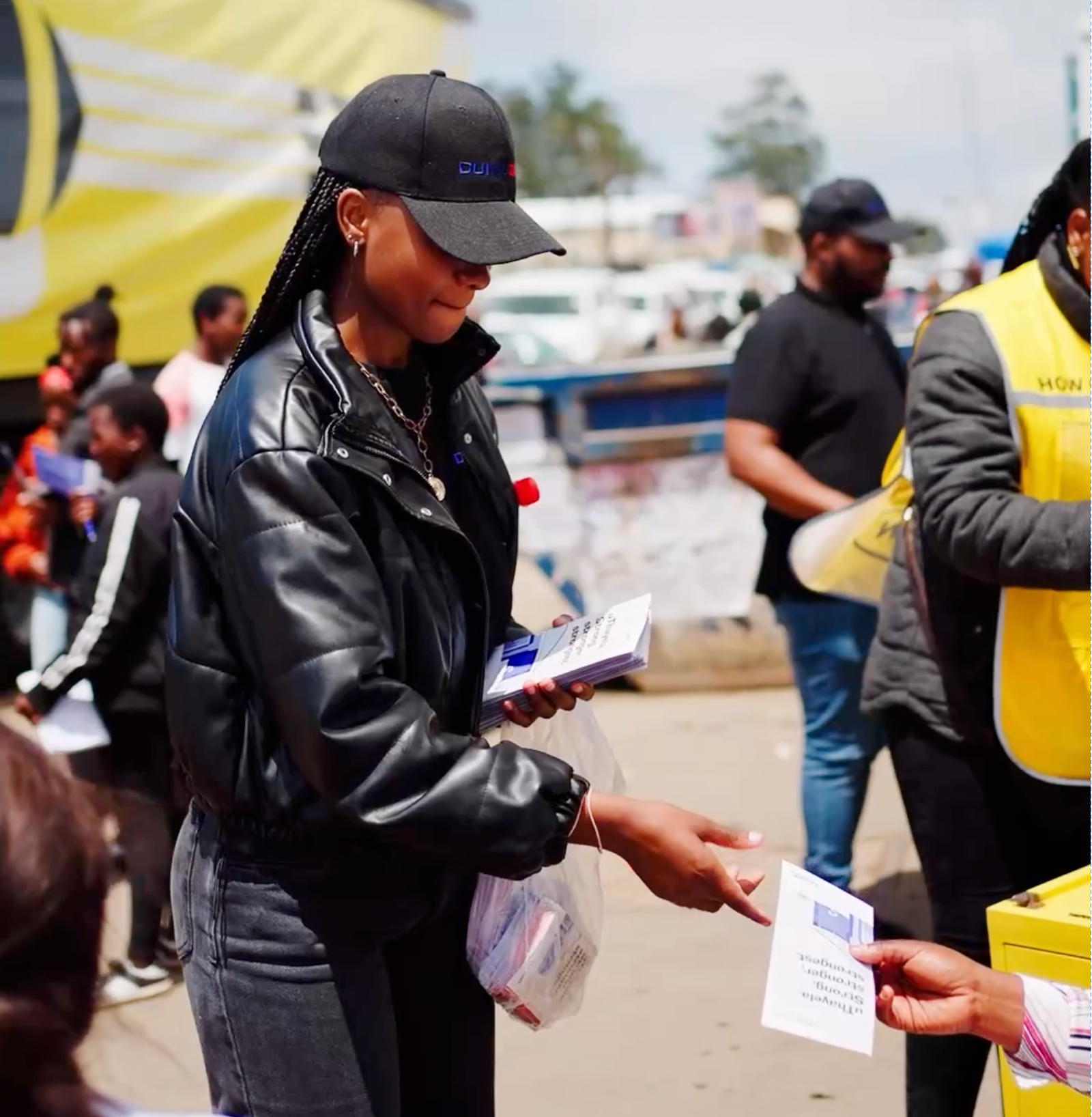 Hailer activation | Leaflet distribution