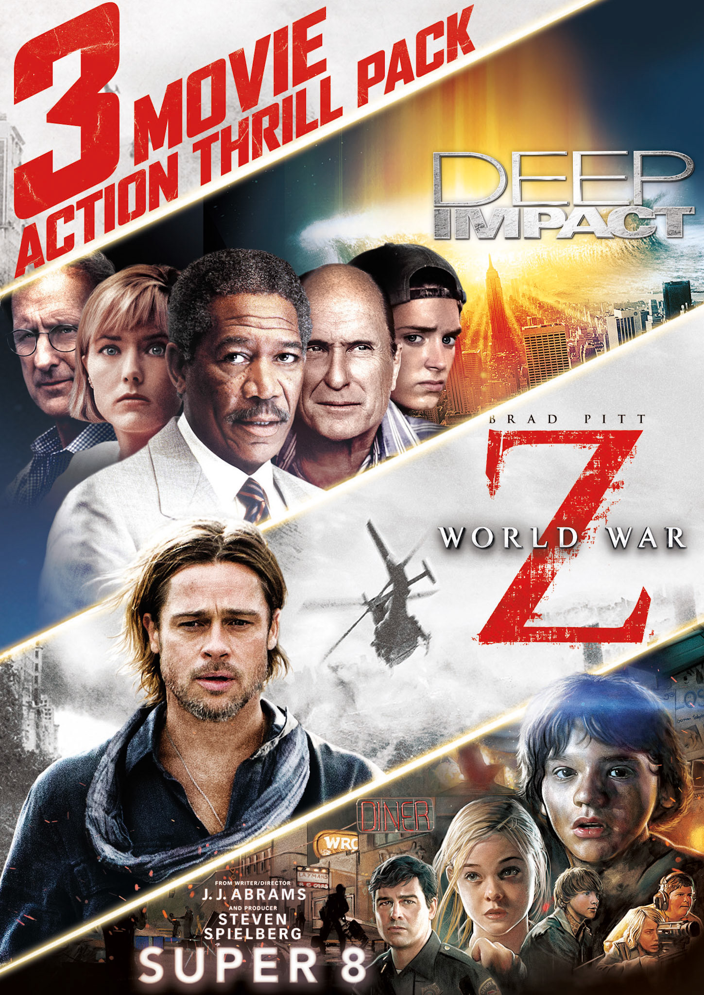 Project: 3 Movie Action Thrill Pack - Client: Bond - Role: Finishing