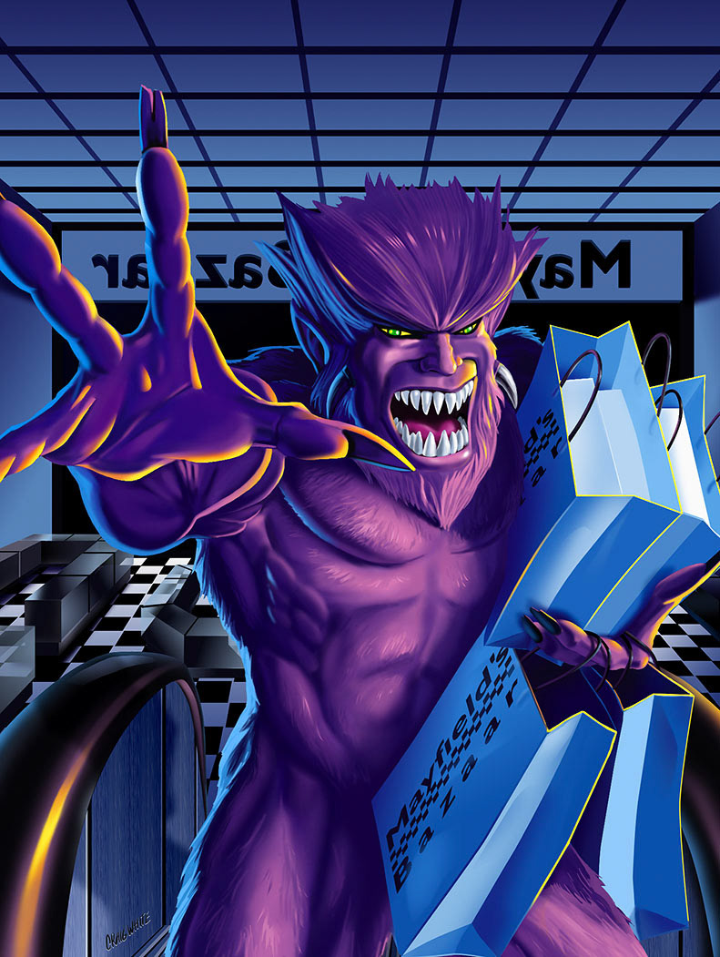 Project: Give Yourself Goosebumps #25 - Client: Scholastic - Role: Illustration
