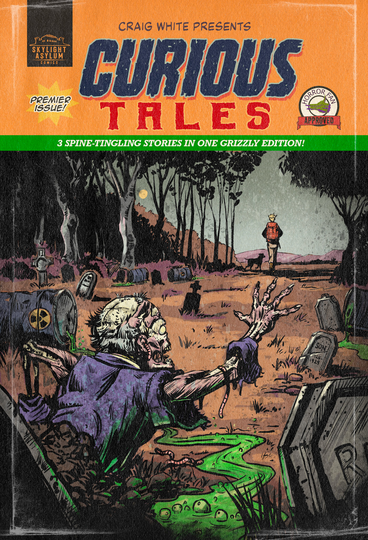 Project: Curious Tales Horror Anthology Comic - Client: Unpublished - Role: Writing & Illustration