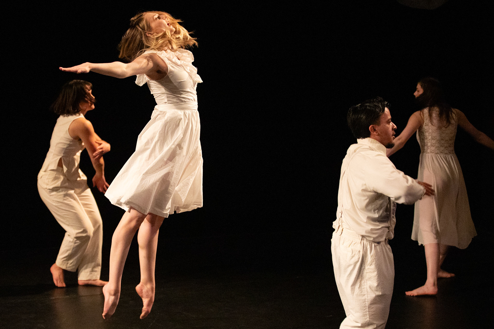 The Living Room features performative and choreographic thesis work of Dance Major, Adelle Welch ’25.