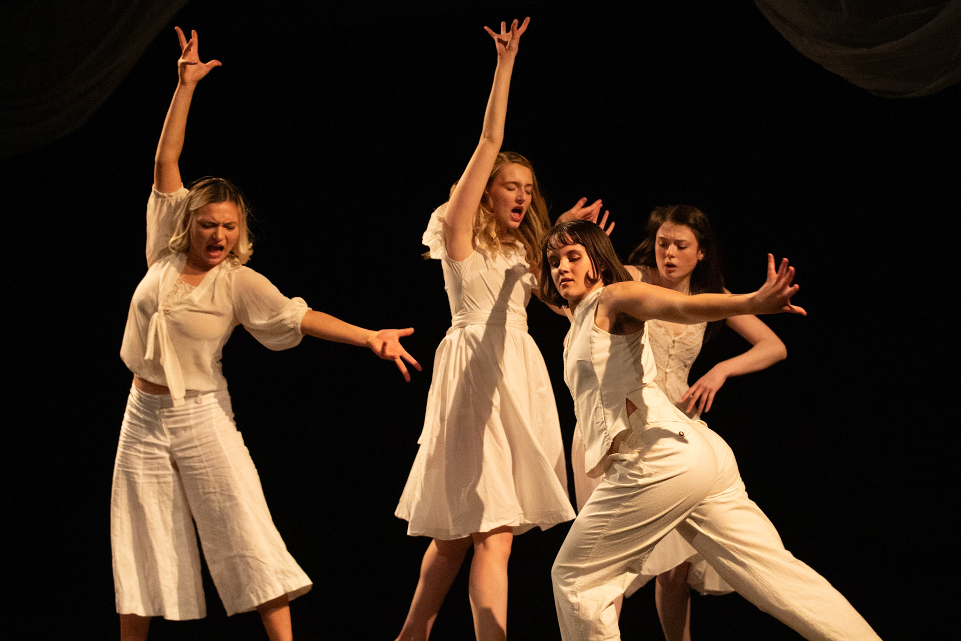 The Living Room features performative and choreographic thesis work of Dance Major, Adelle Welch ’25.