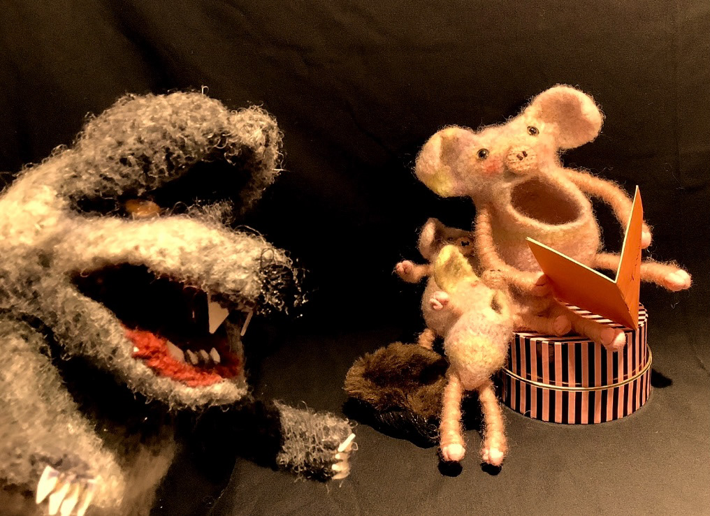 Three Little Pigs - stop motion animation still - Lois Pawson 2022