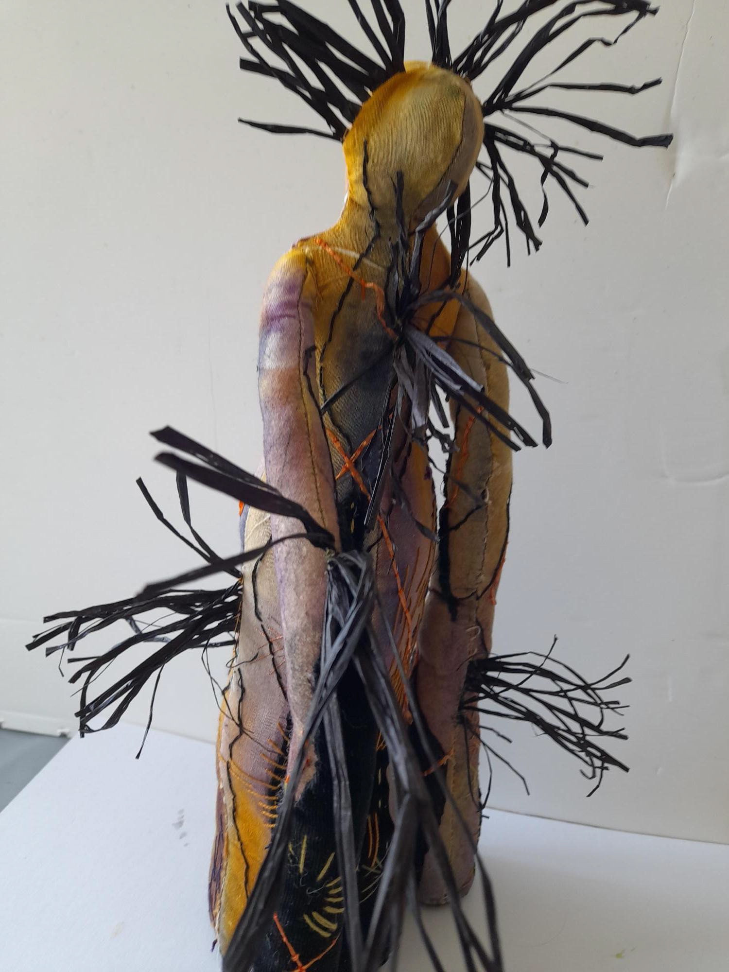 LILITH - Textile Art Doll - Gill Dixon