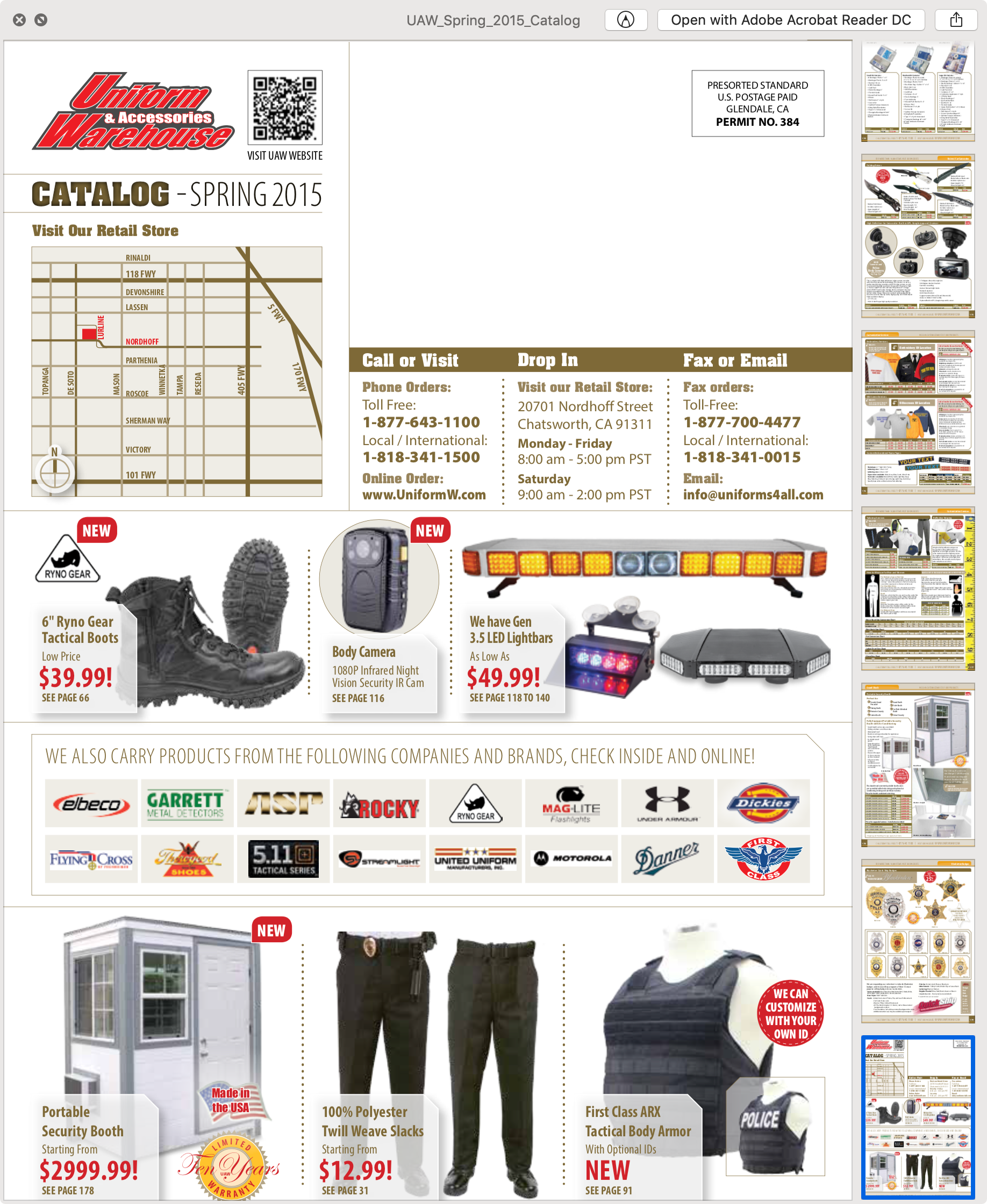 Back cover includes location map
