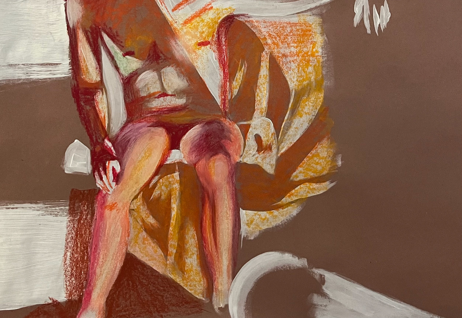 Oil Pastel Study - 1