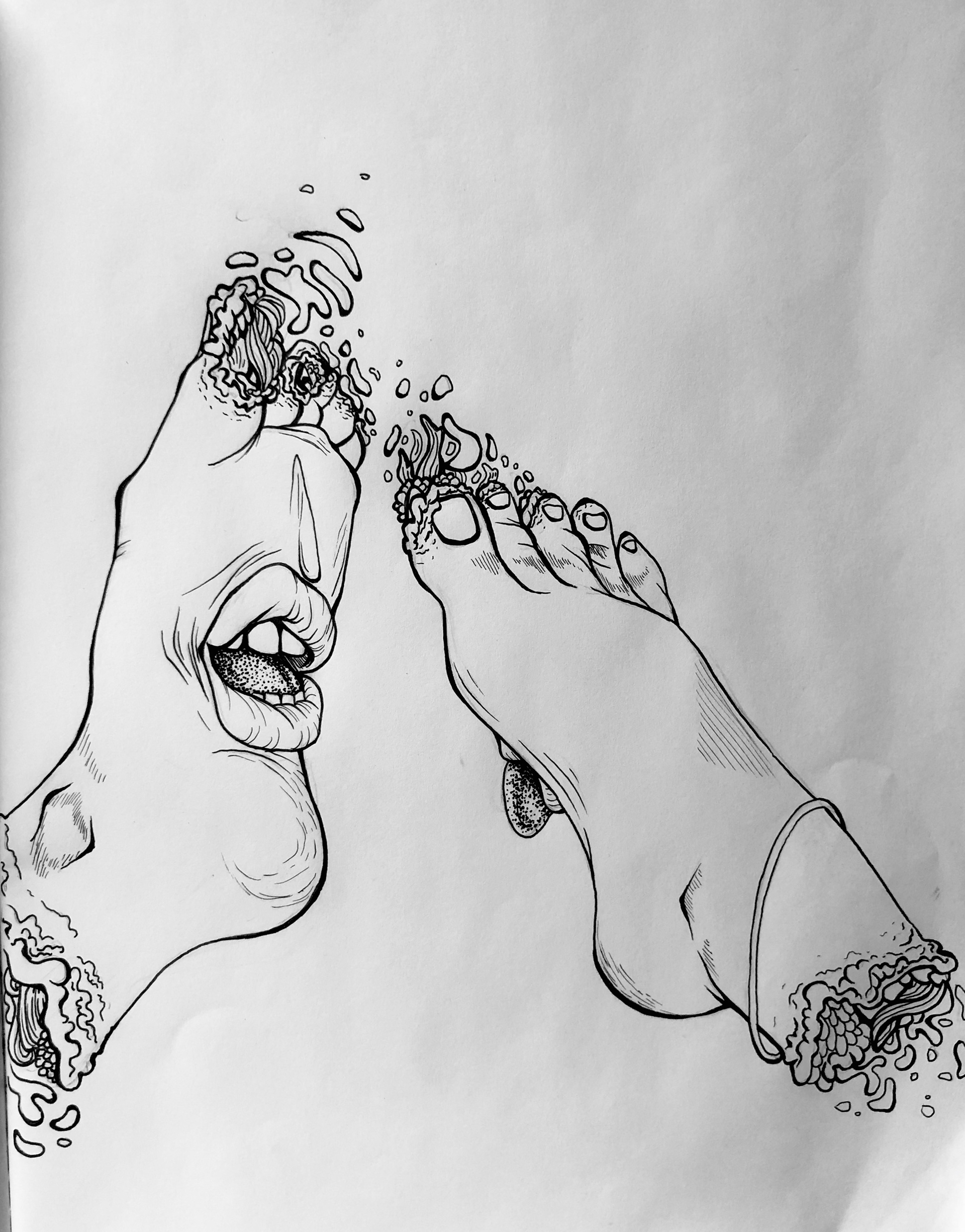 mouth foot